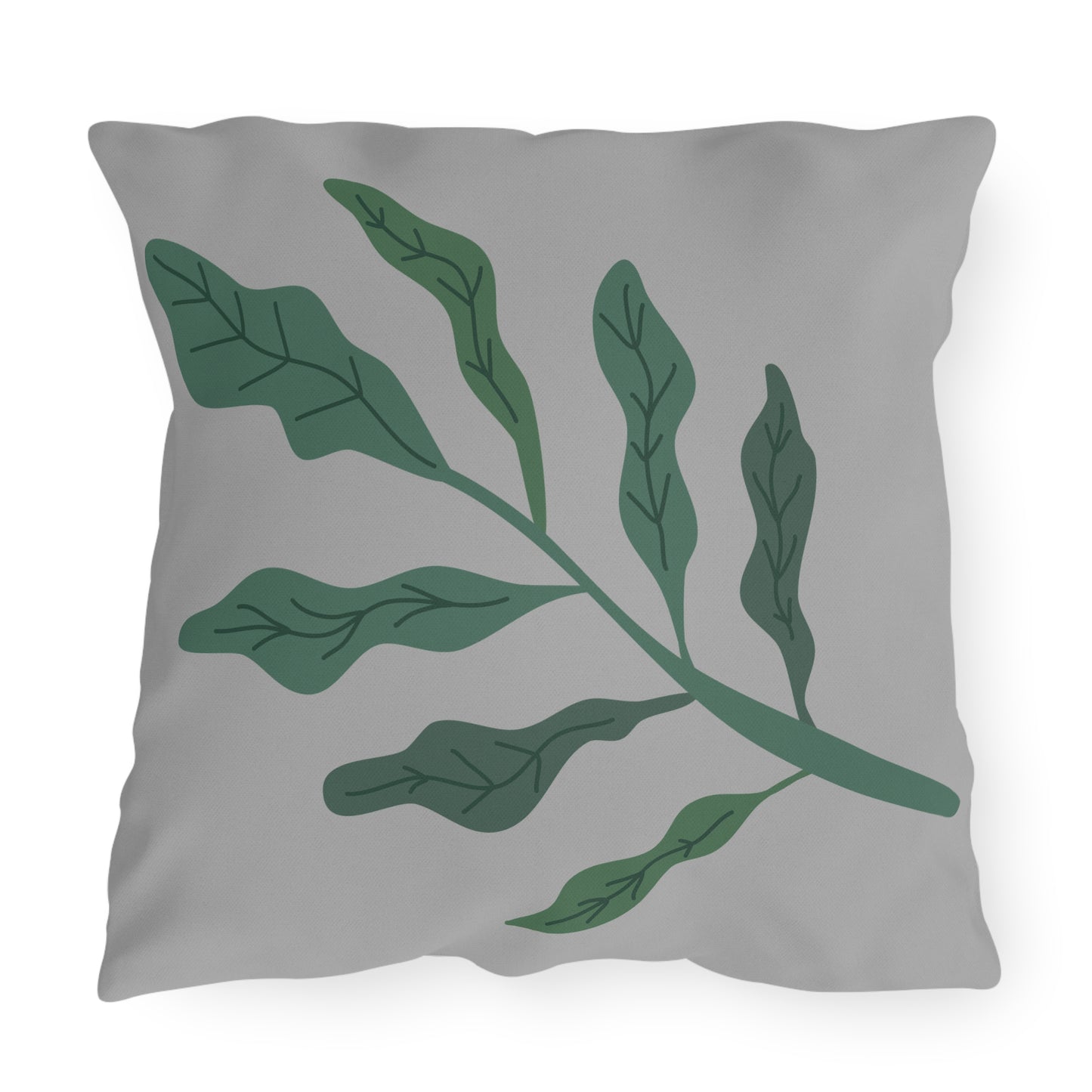 Fern Botanical Outdoor Pillow | Nature Patio Decor Cushion