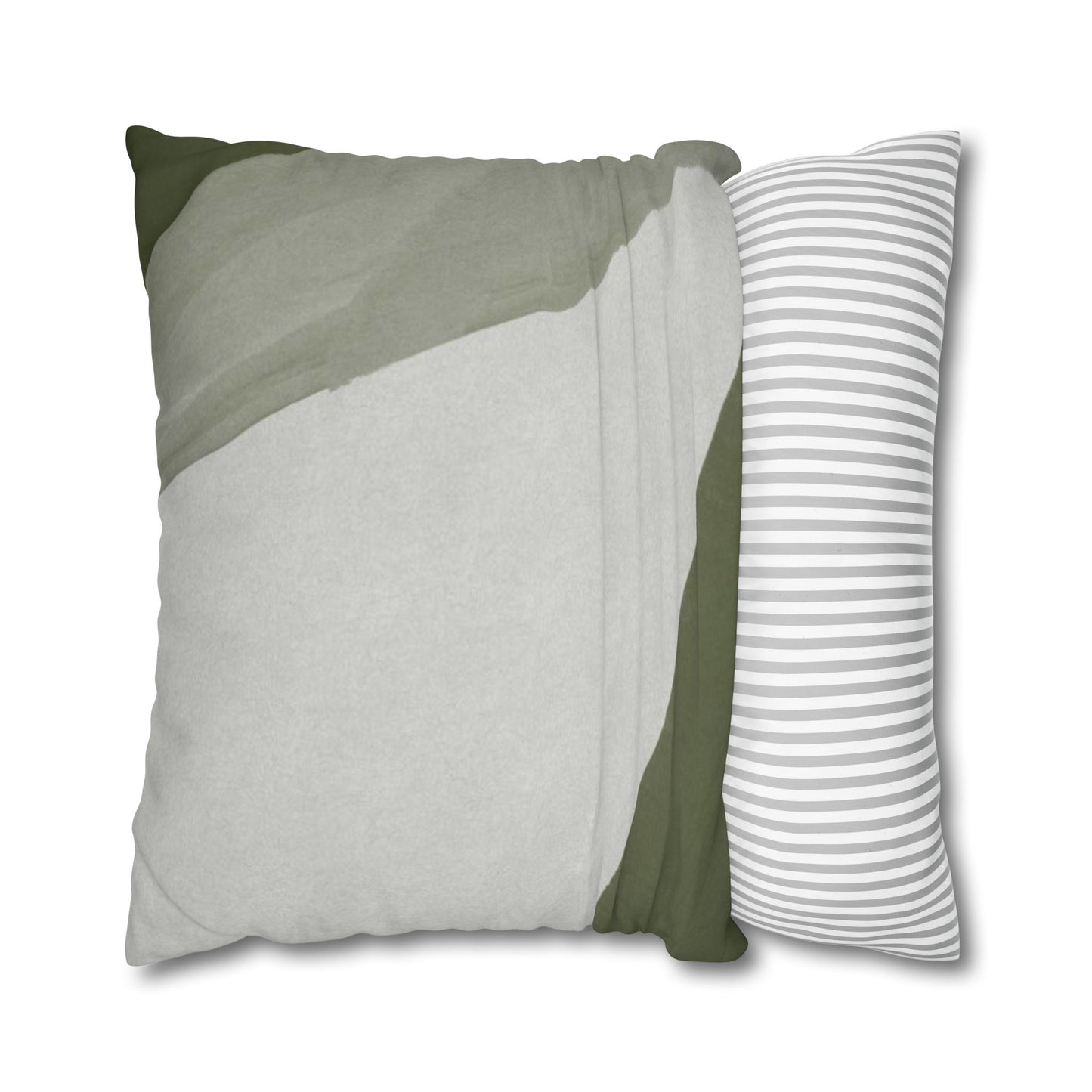 Modern Gray Gradient Square Cushion Cover, Throw Pillow Cover