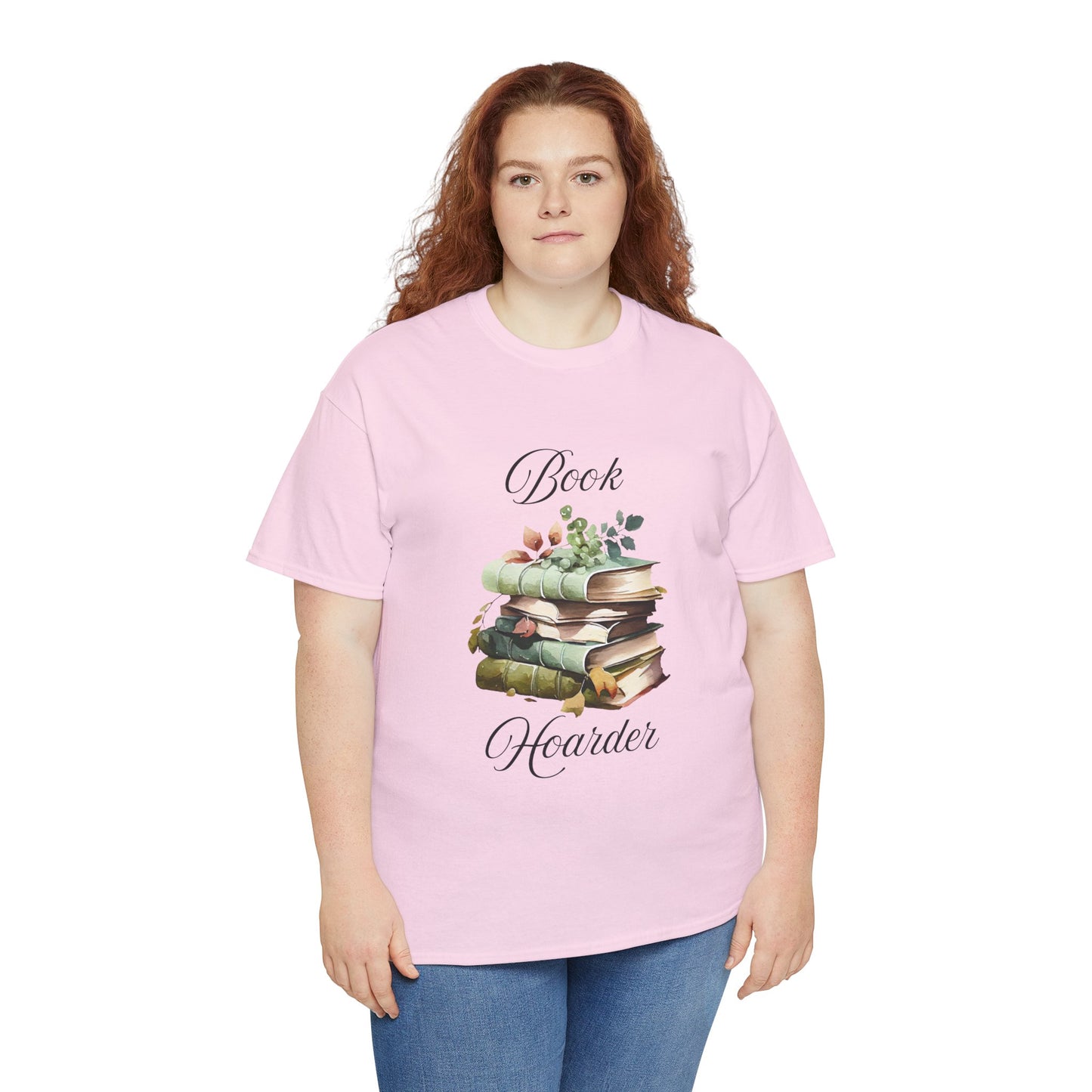 Book Hoarder Unisex Heavy Cotton Tee Perfect for Book Lovers Readers and Library Enthusiasts Great Gift for Holidays and Birthdays