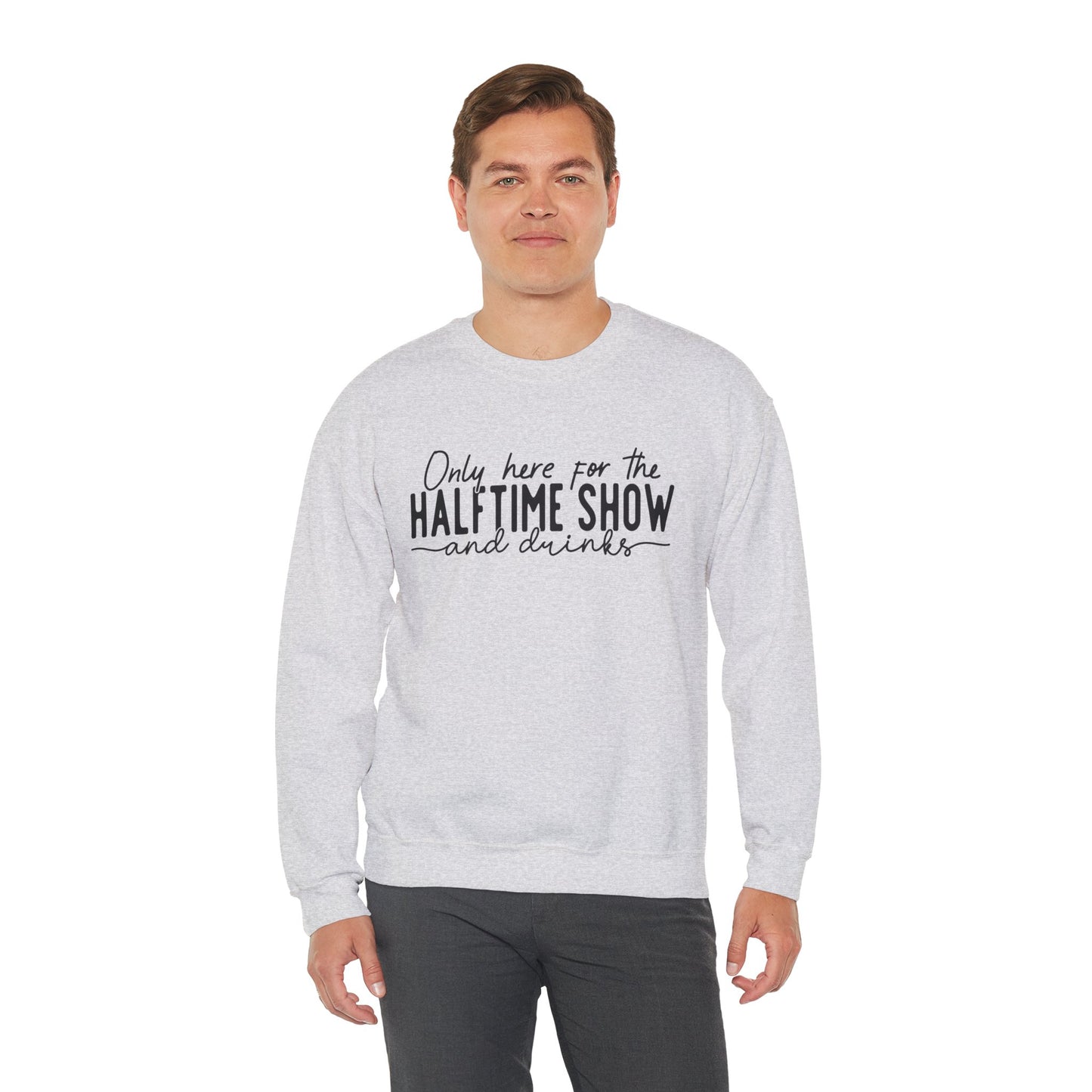 Funny Football Game Day Crewneck Sweatshirt | Sarcastic Football Apparel