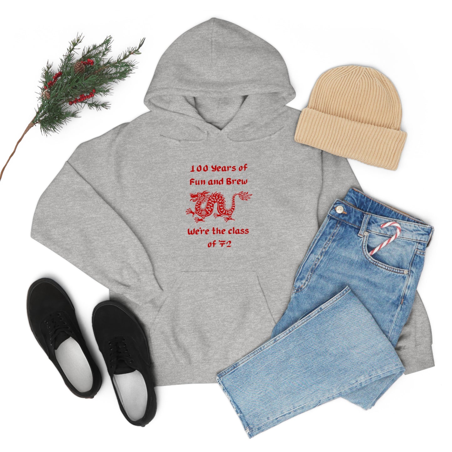 Pekin Community HS Celebrate 100 Years Class of '72 Hooded Sweatshirt