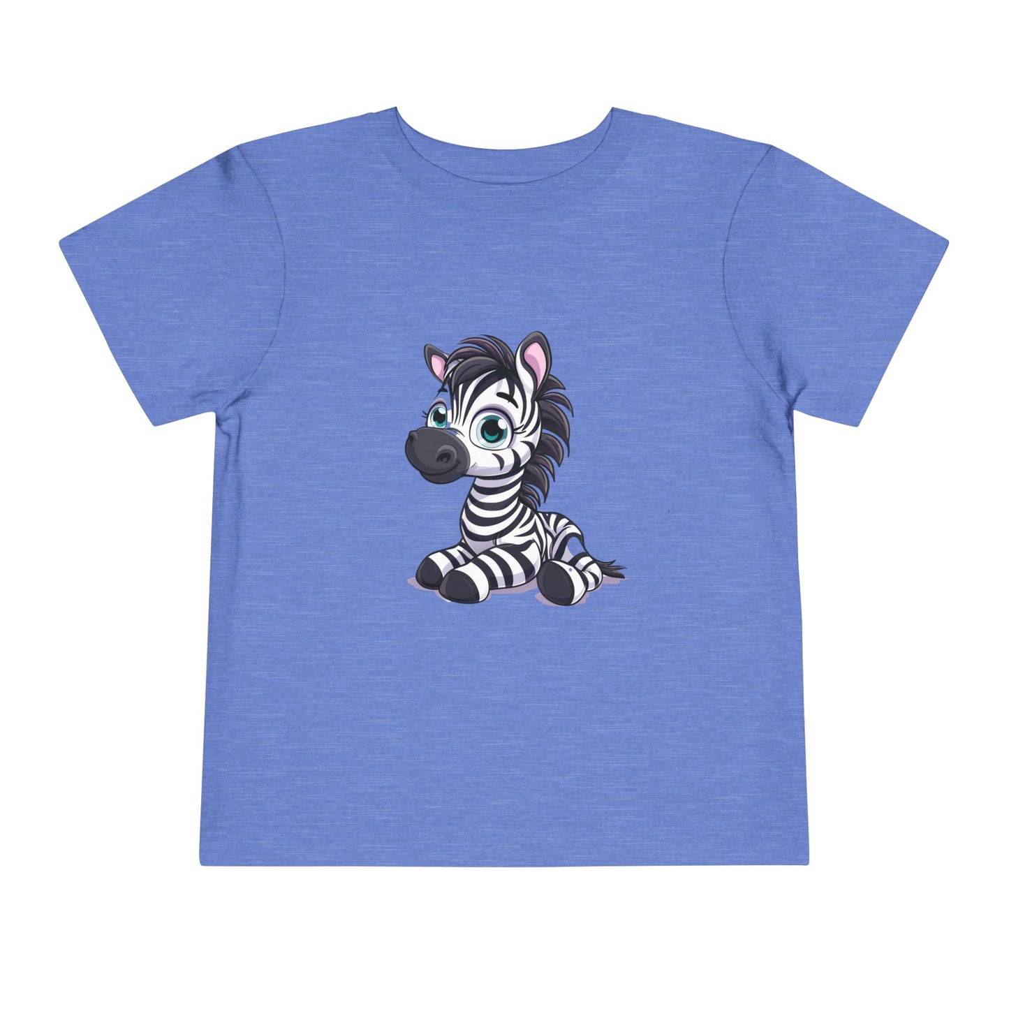Zebra Toddler & Kids T-Shirt – Cute Safari Animal Graphic Tee for Kids, Jungle Zoo Shirt