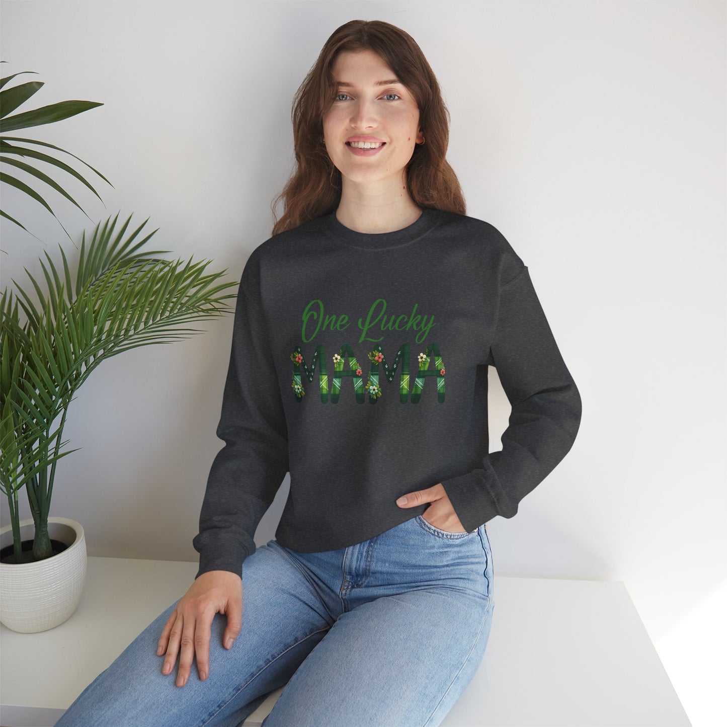 Irish Mom Sweatshirt St Patrick's Day Crewneck  Mom Gift
