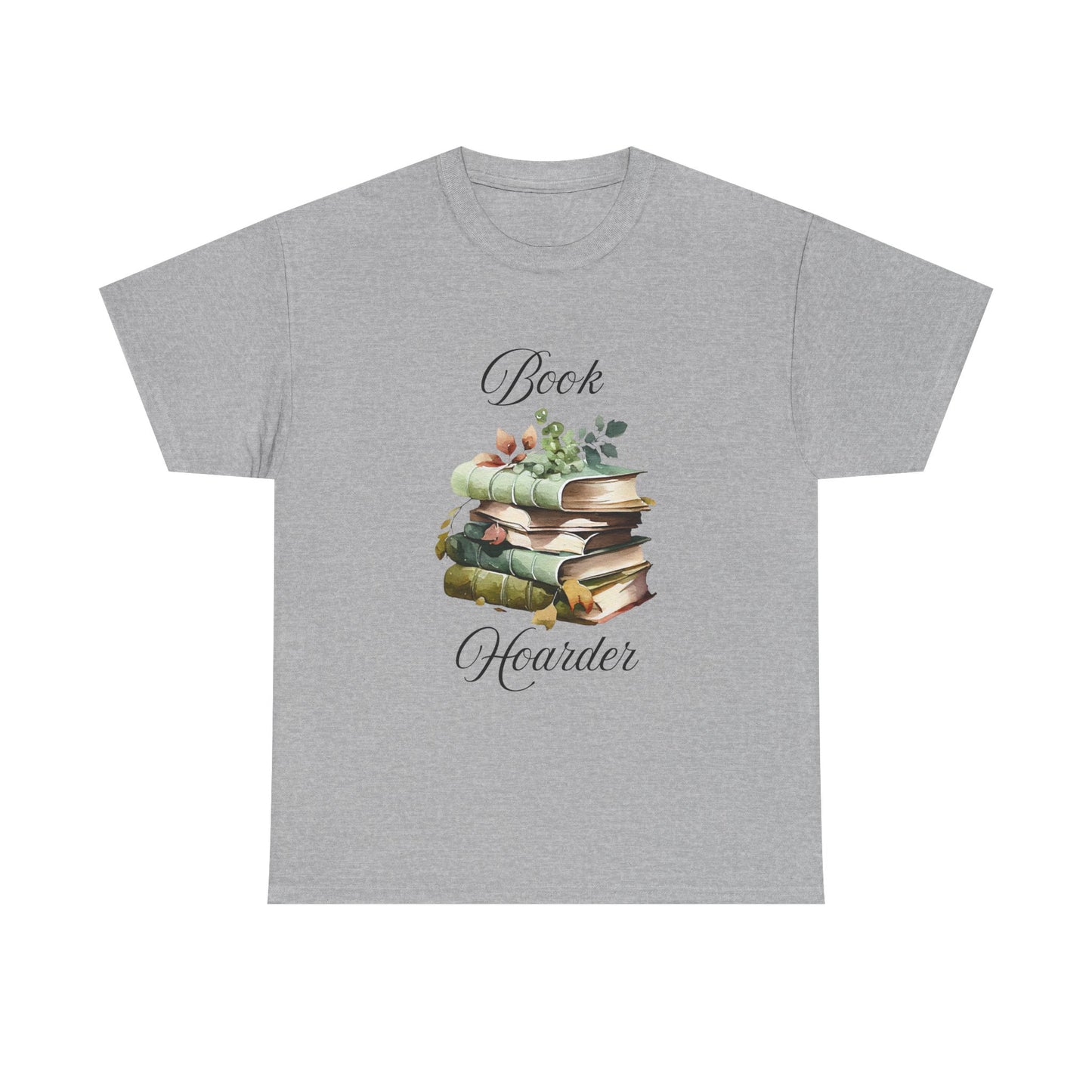 Book Hoarder Unisex Heavy Cotton Tee Perfect for Book Lovers Readers and Library Enthusiasts Great Gift for Holidays and Birthdays