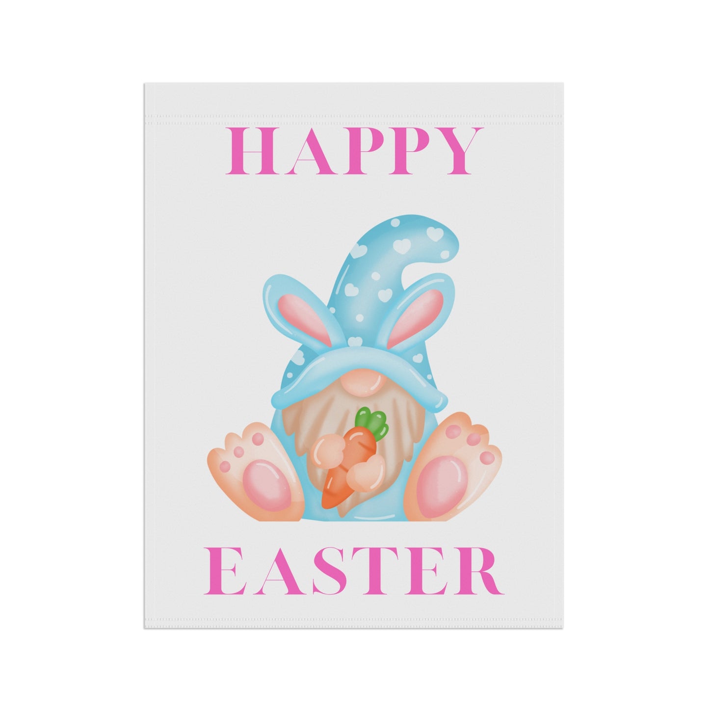 Easter Garden Banner | Cute Bunny Decor | Spring Home Accent