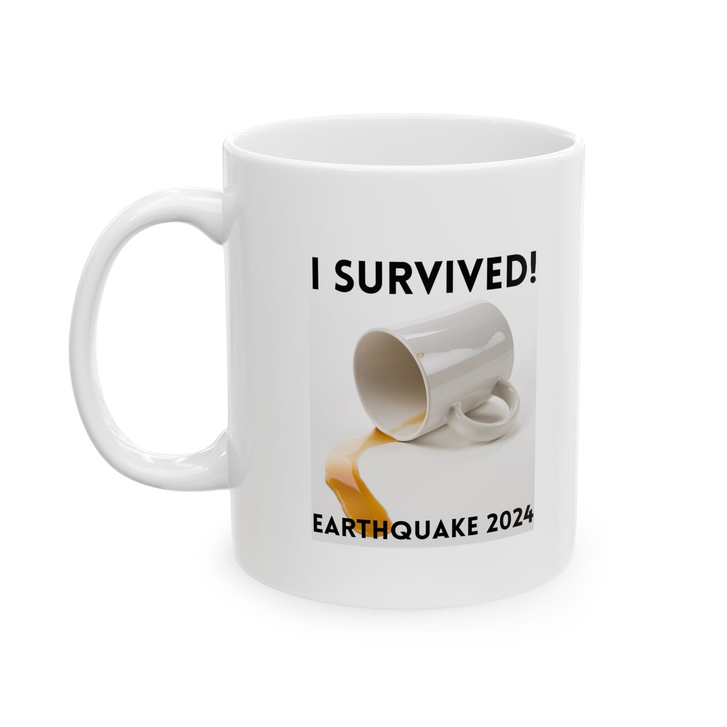 I Survived! Earthquake 2024 Mug