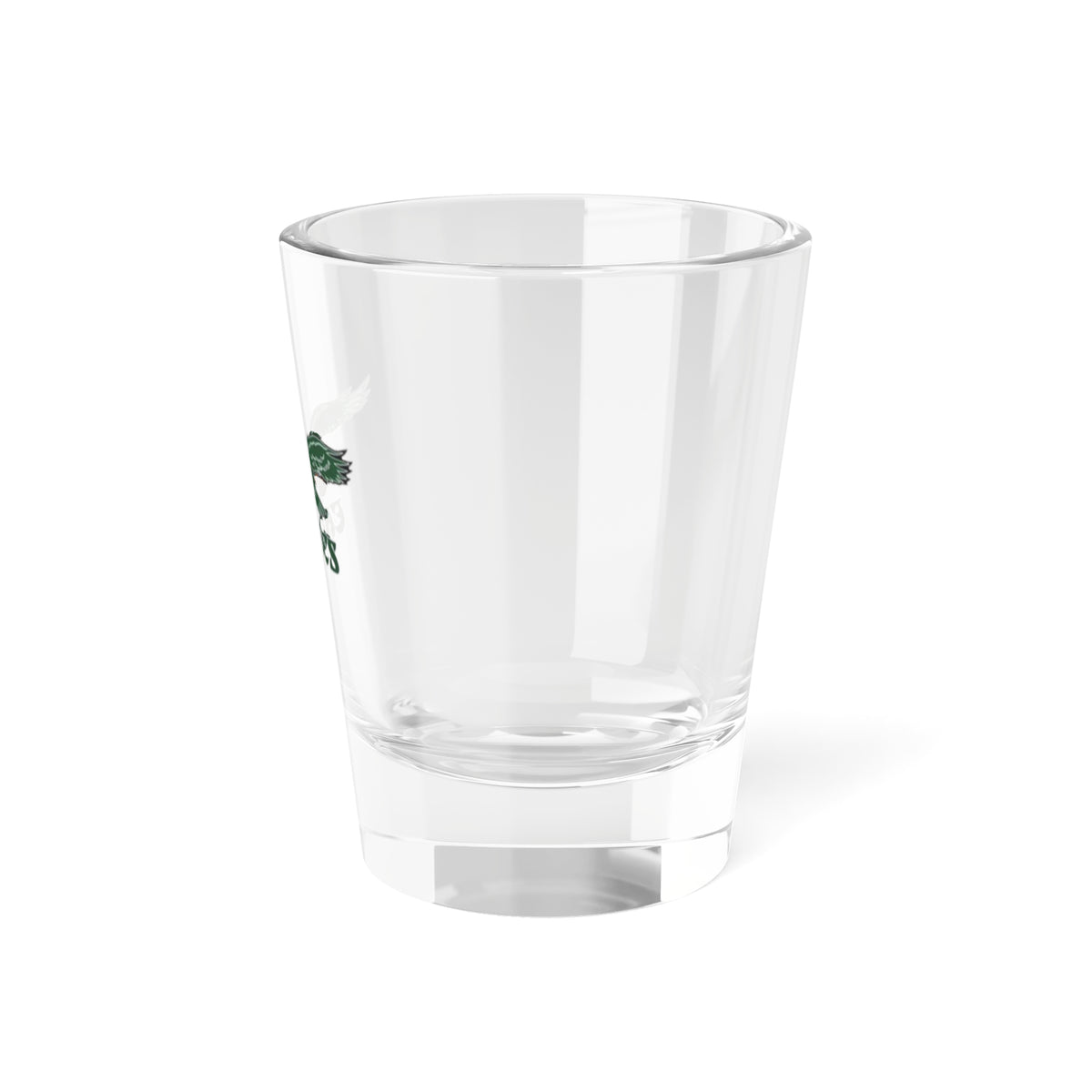 Shot Glass, Retro Eagles Designed, Vintage Style Eagle Shot Glass, Collectible Glassware, Barware, Fan Cave Gift
