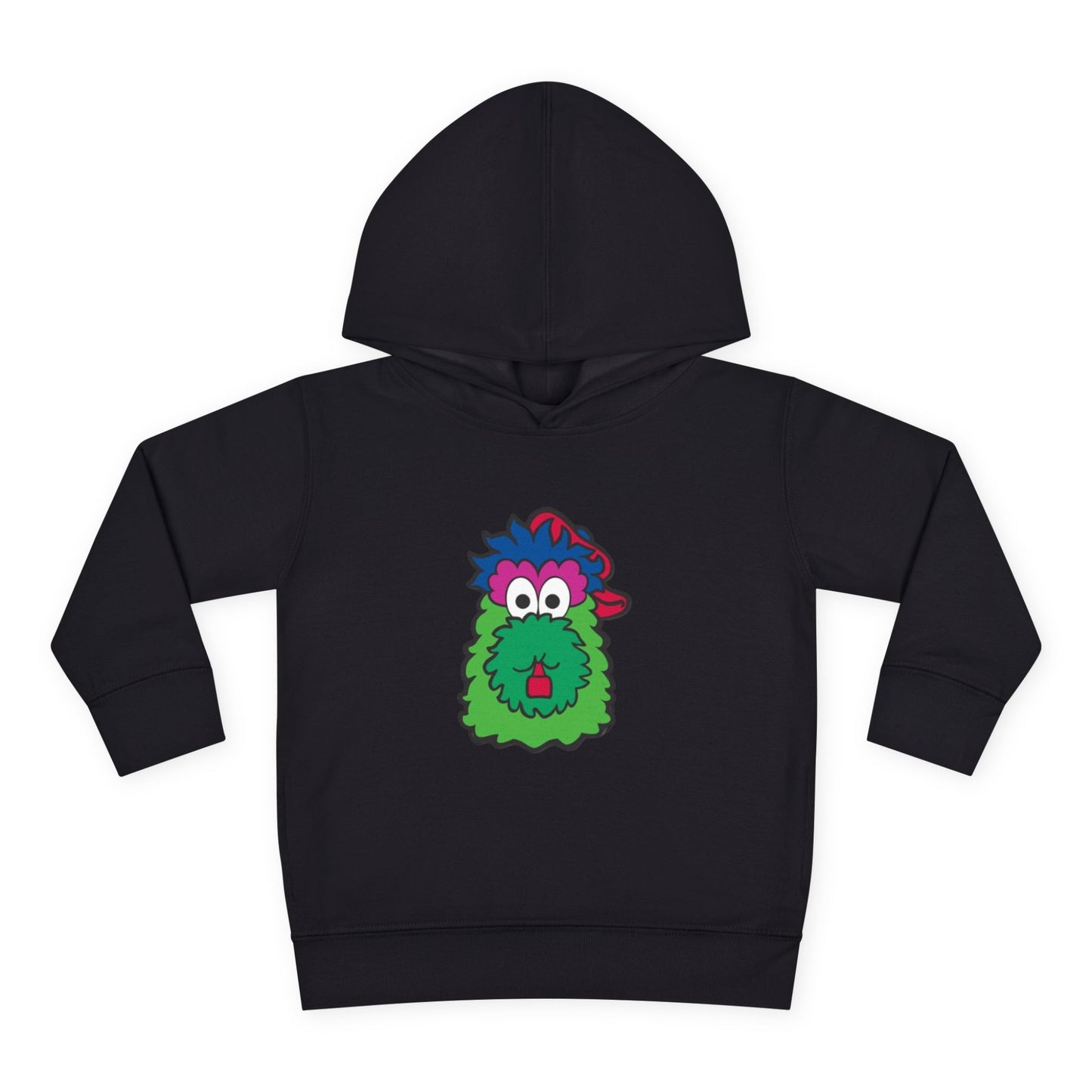 Mascot Cartoon Toddler Hoodie Sweatshirt | Kids Baseball Fan Gift