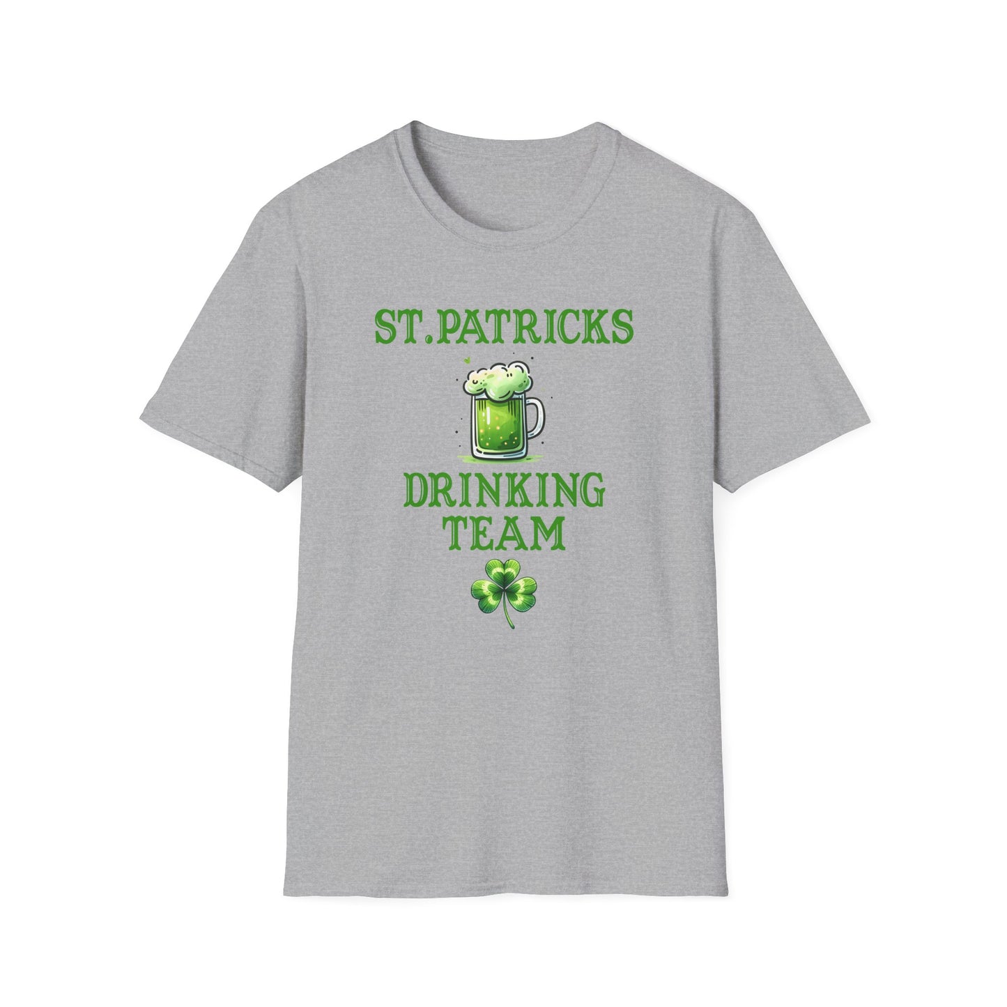St. Patrick’s Drinking Team T-Shirt – Funny Irish Beer Shirt – St Patrick’s Day Party Tee – Shamrock Beer Graphic Shirt