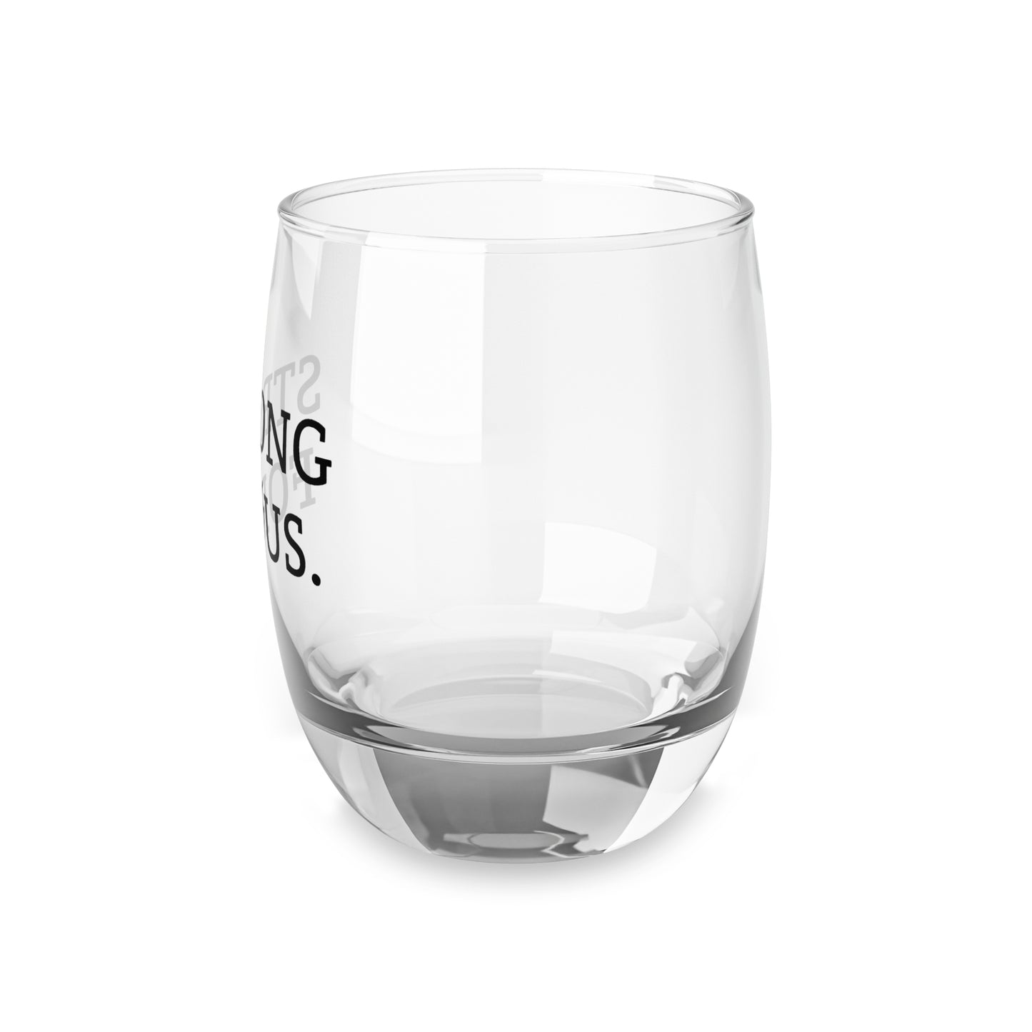 Strong For Us Whiskey Glass | Inspirational Couples Gift