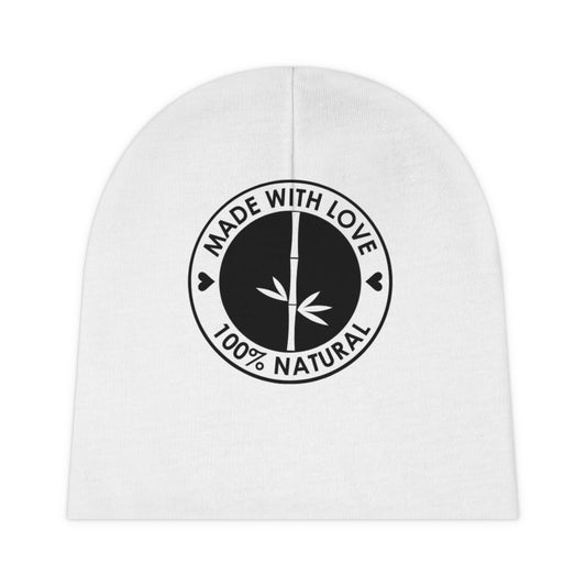 Baby Beanie, Infant Hat, Newborn Knit Cap, Baby Shower Gift, Organic Cotton Beandie