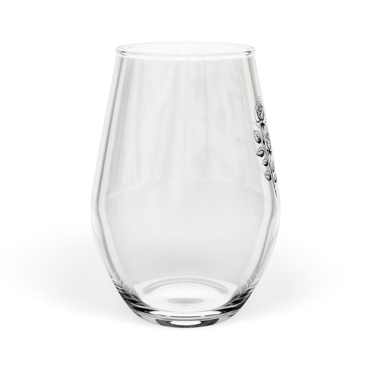 You Are My Everything Always Wine Glass | Romantic Gift for Her