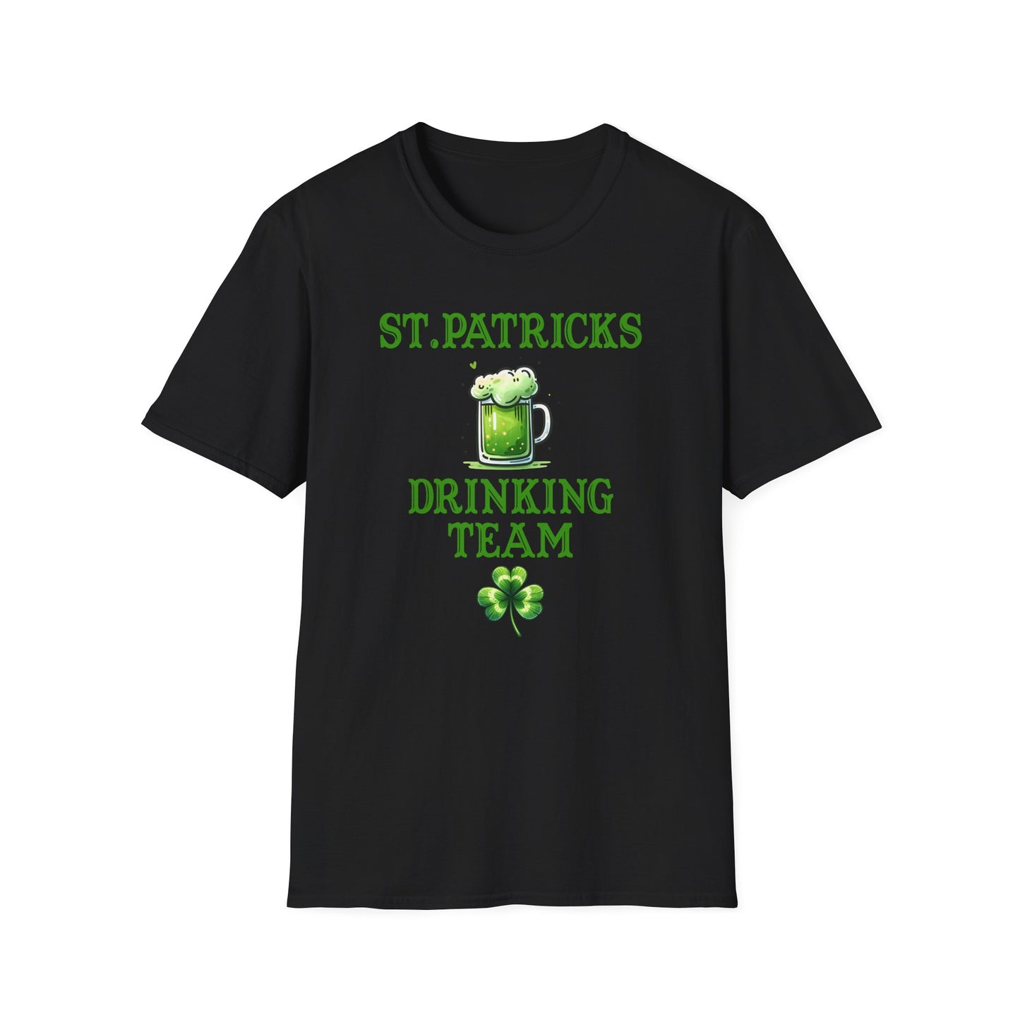 St. Patrick’s Drinking Team T-Shirt – Funny Irish Beer Shirt – St Patrick’s Day Party Tee – Shamrock Beer Graphic Shirt