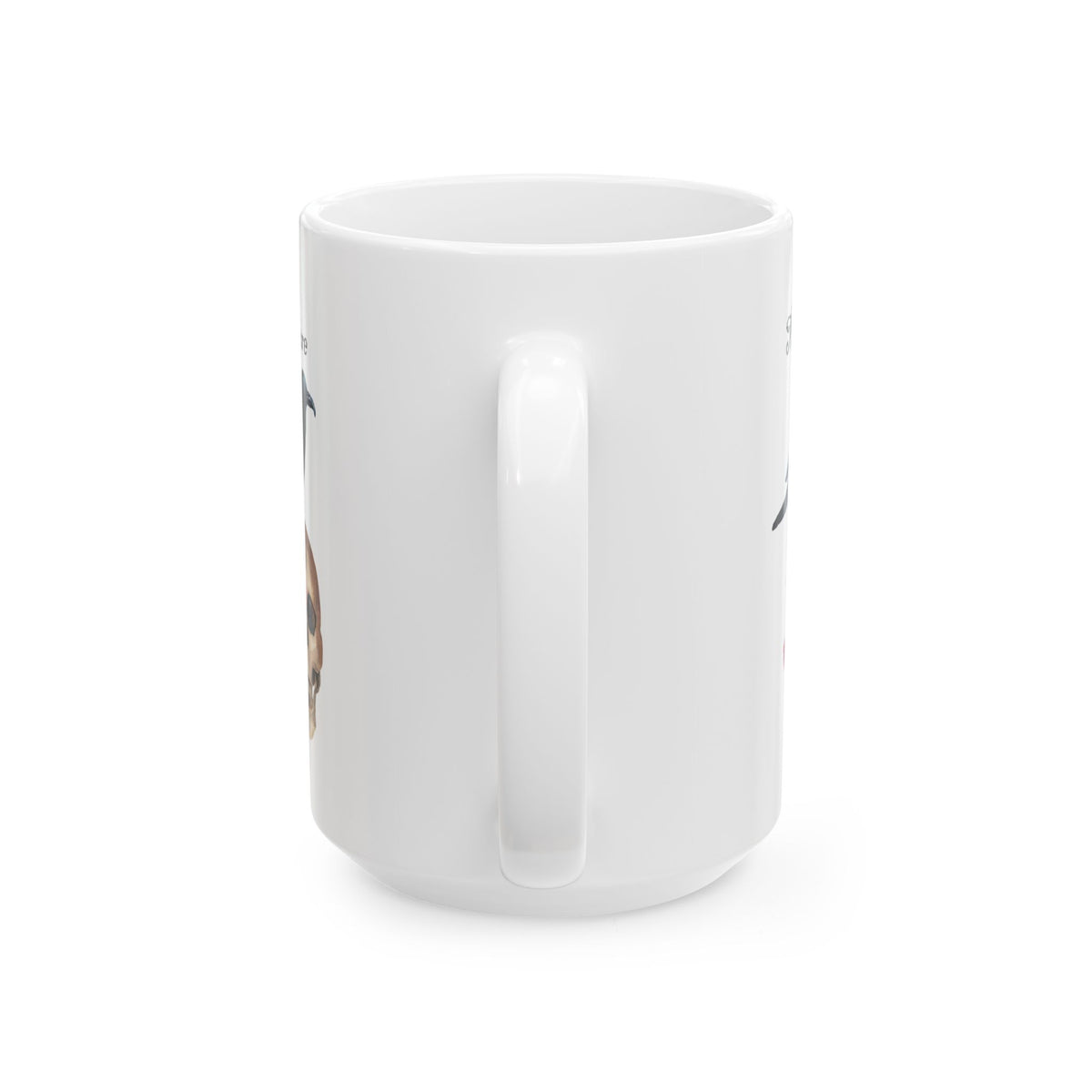 Halloween Mug - Raven Sitting on Skull Nevermore