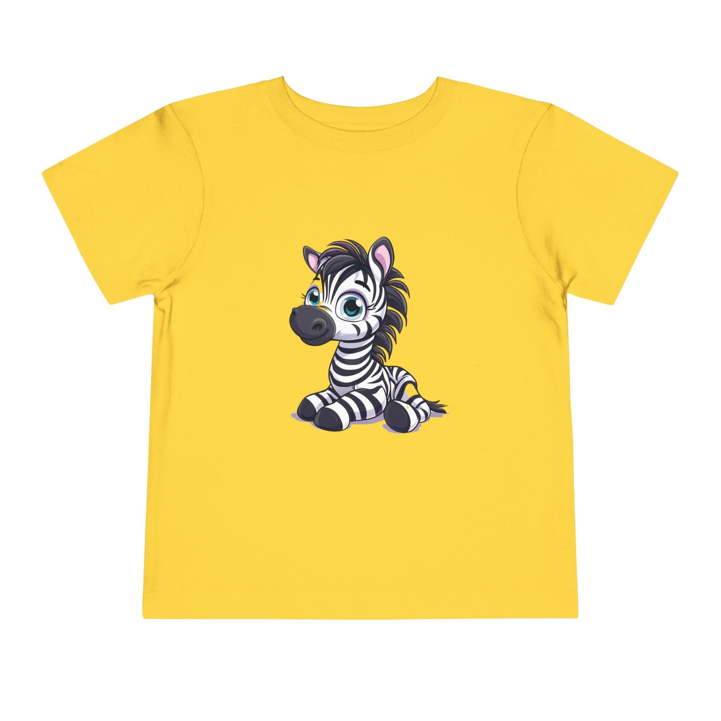 Zebra Toddler & Kids T-Shirt – Cute Safari Animal Graphic Tee for Kids, Jungle Zoo Shirt