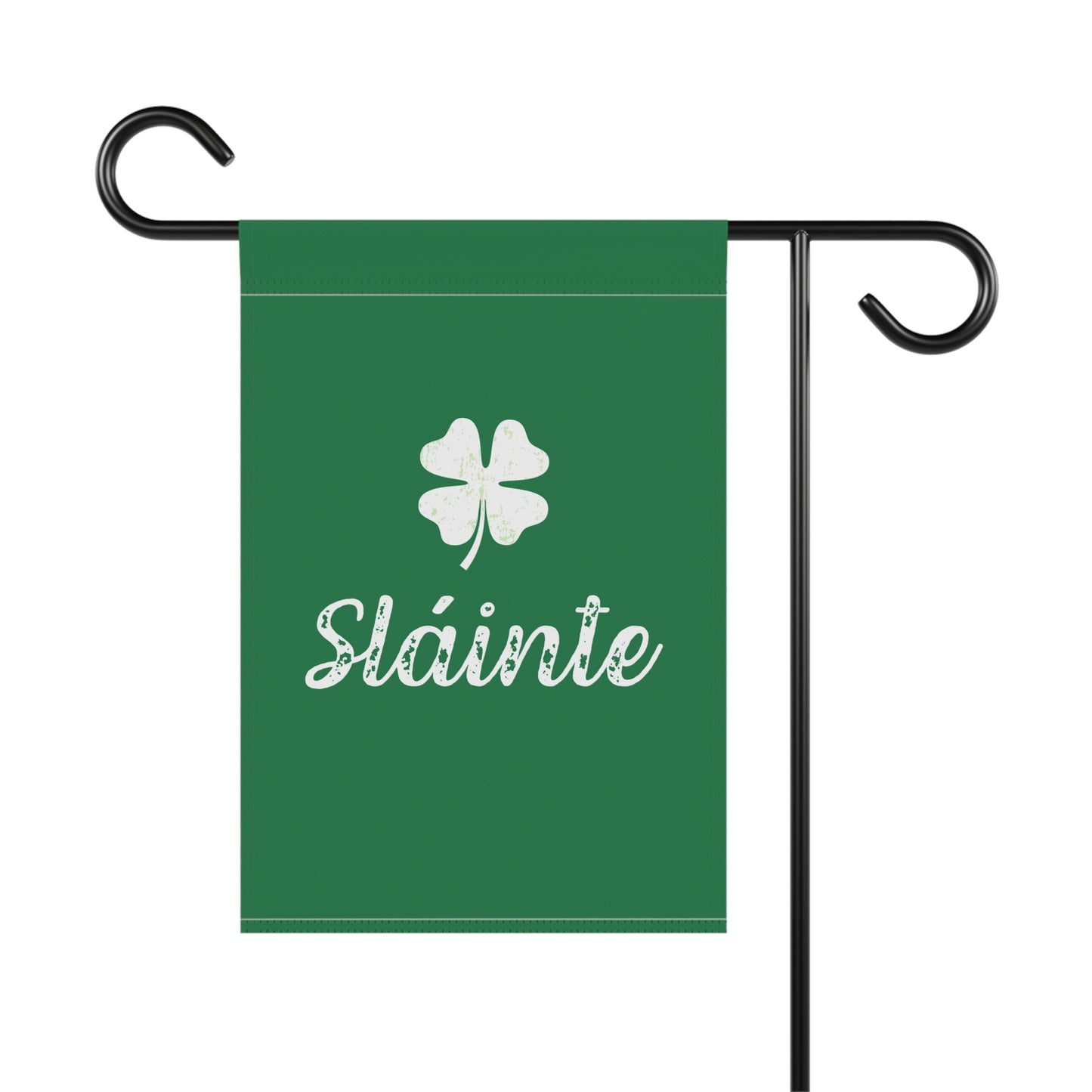 St Patrick's Day Slainte Irish Cheers Garden Flag