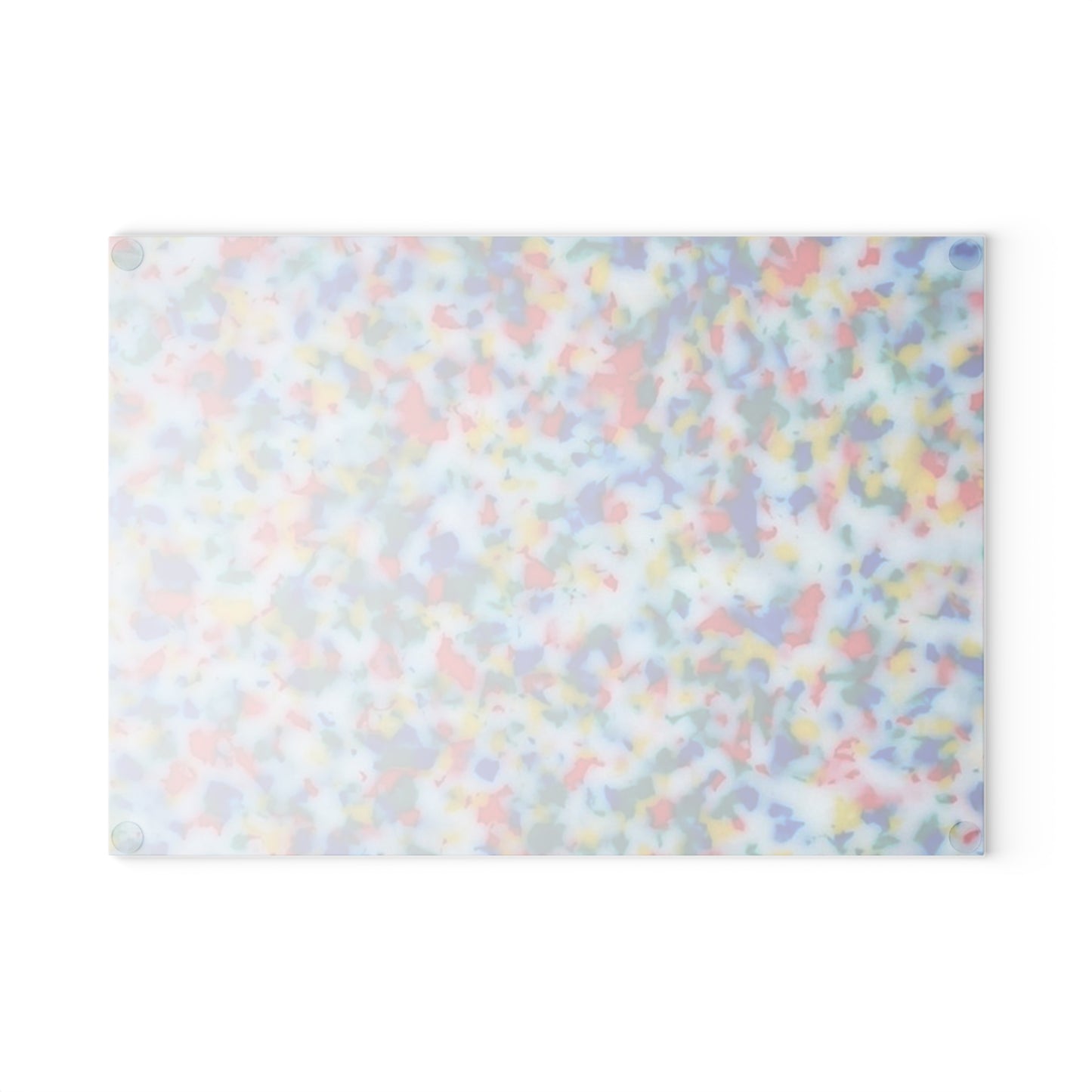 Colorful Terrazzo Glass Cutting Board | Modern Kitchen Decor