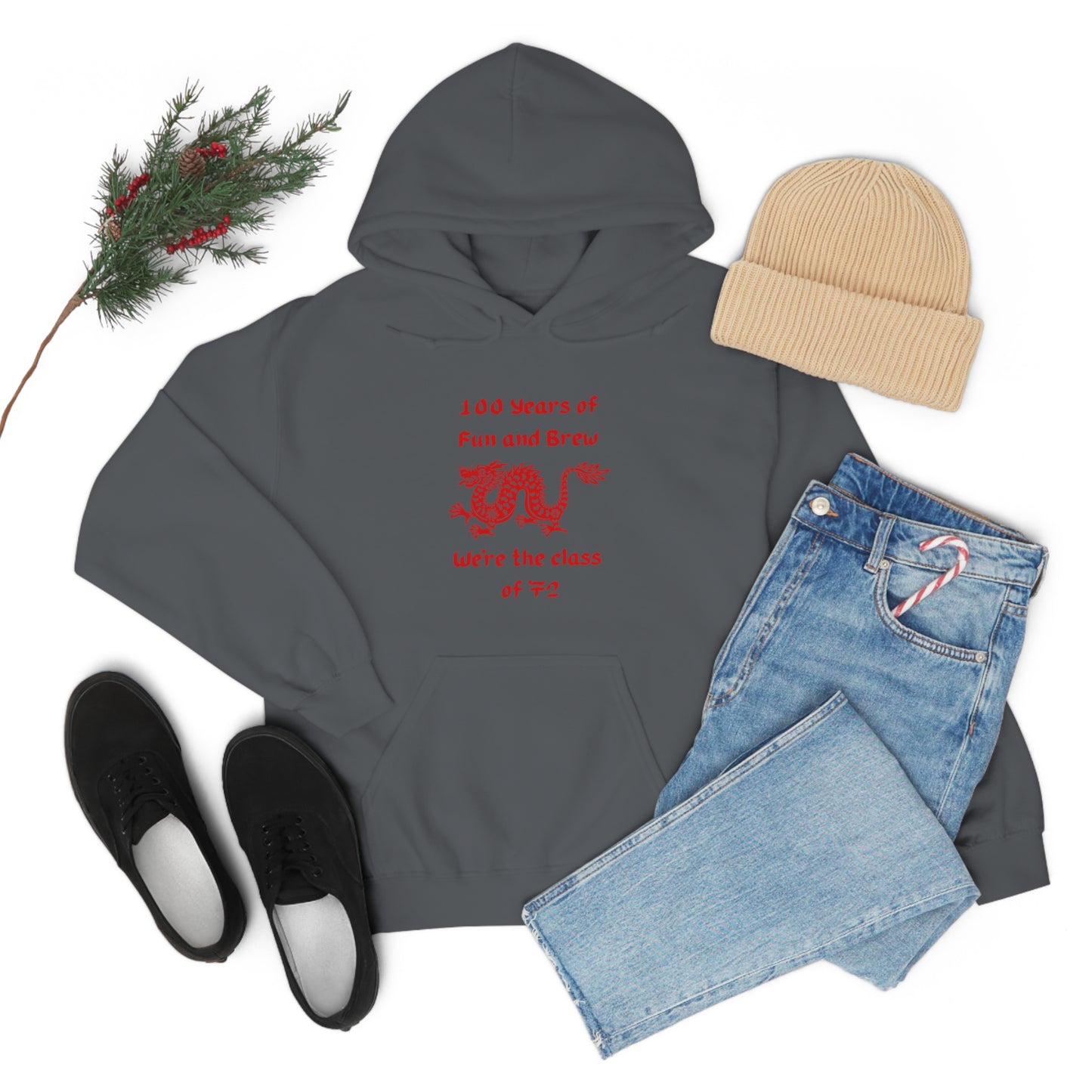 Pekin Community HS Celebrate 100 Years Class of '72 Hooded Sweatshirt