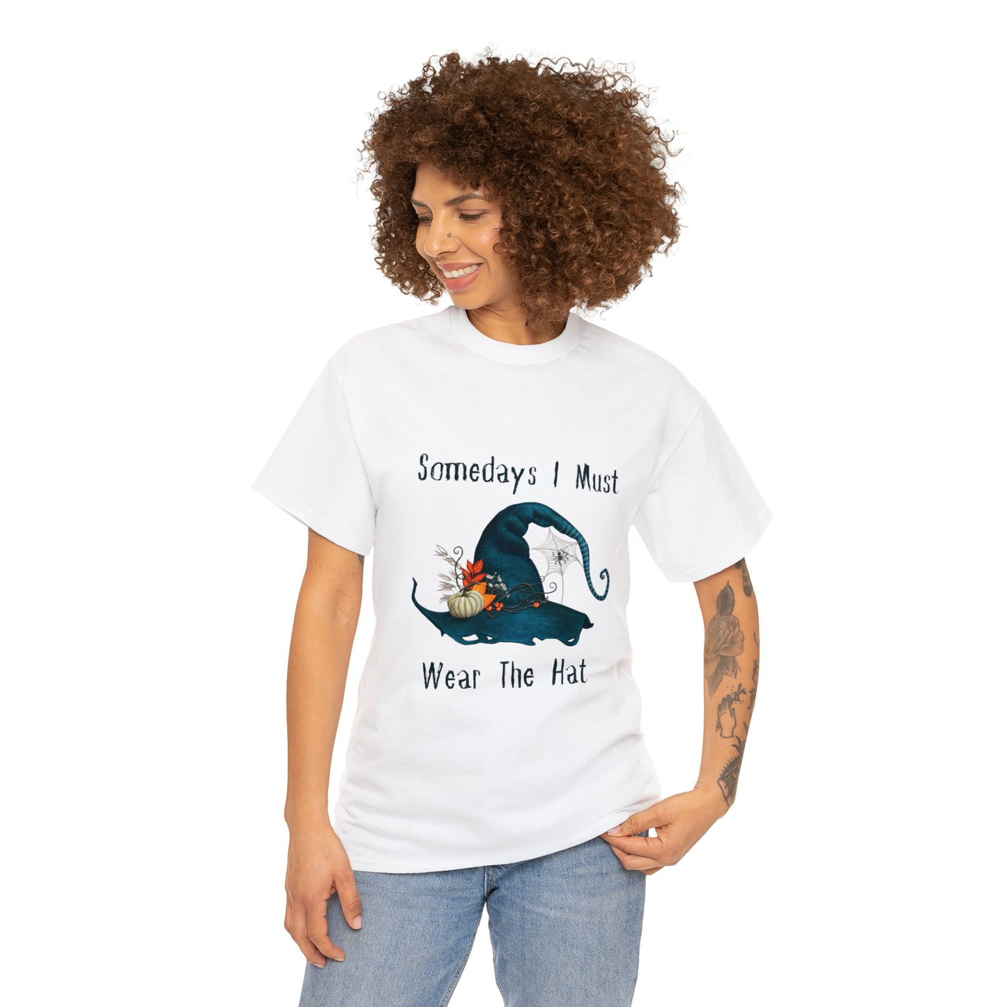 Funny Halloween Witch Hat T-shirt