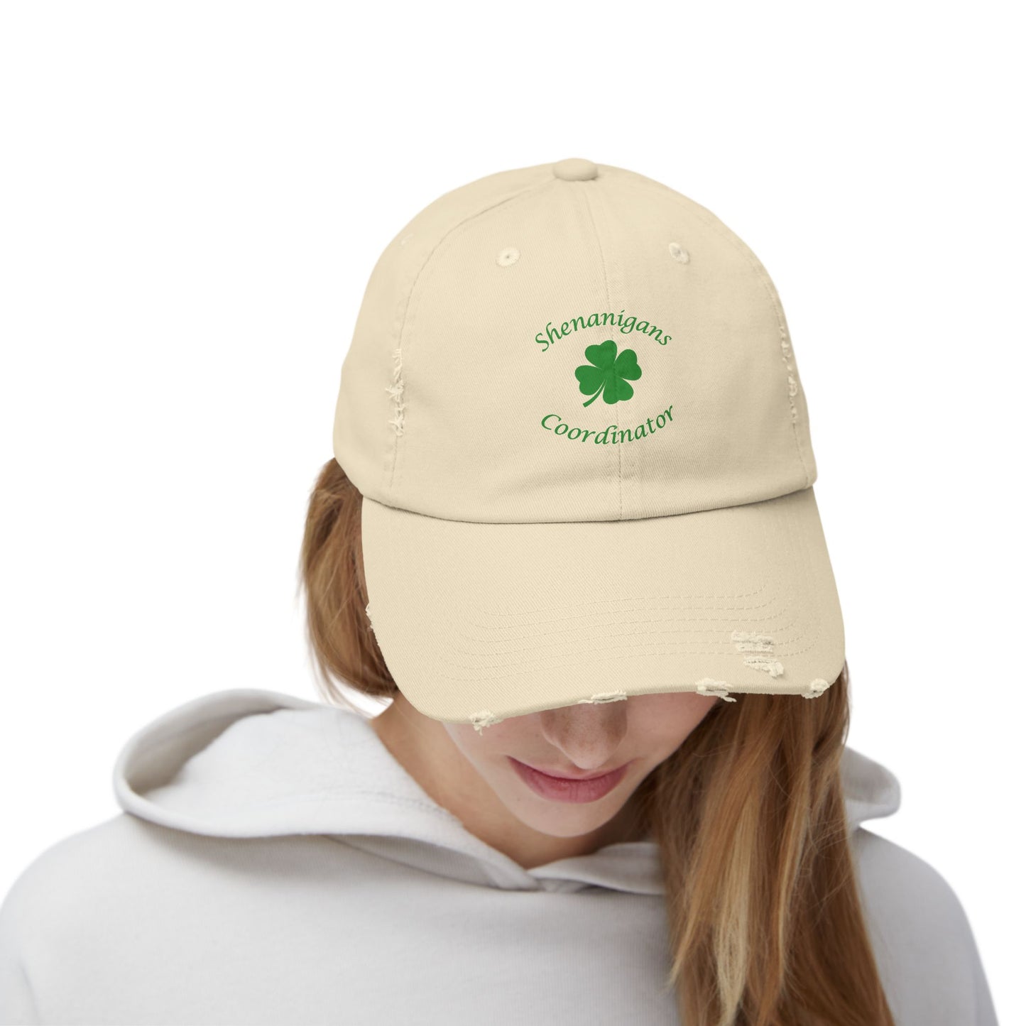 Shenanigans Coordinator St Patrick’s Day Hat | Shamrock Embroidered Irish Party Cap