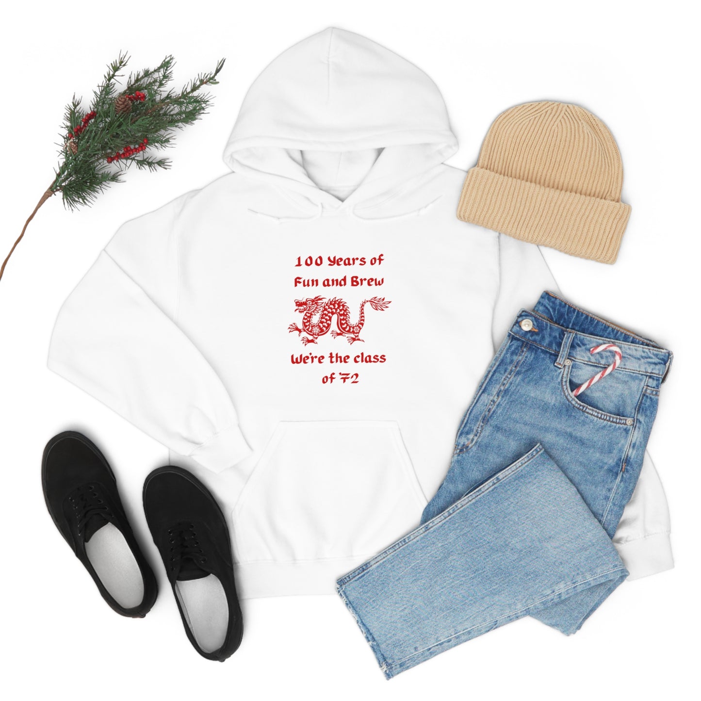 Pekin Community HS Celebrate 100 Years Class of '72 Hooded Sweatshirt