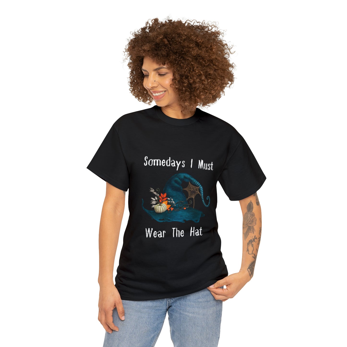 Funny Halloween Witch Hat T-shirt