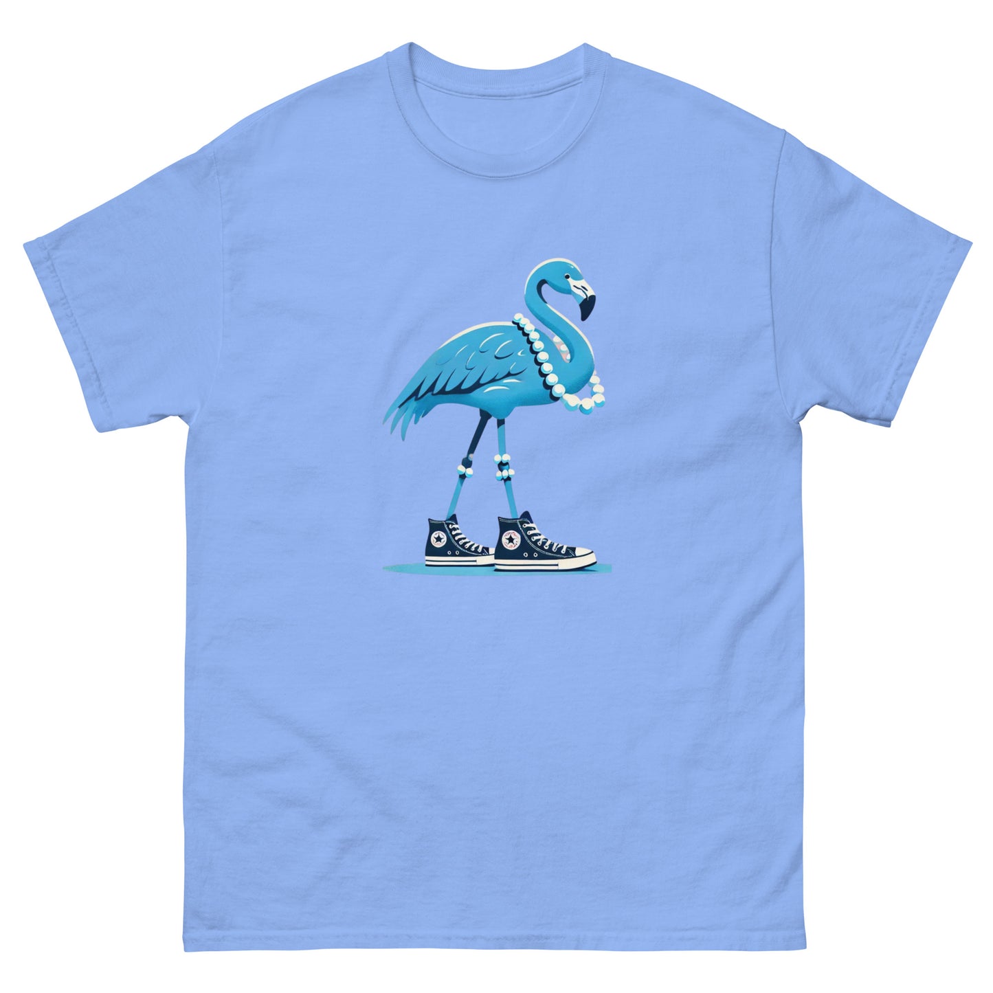 Blue Flamingo, Pearls, High Top Sneakers, T-Shirt, Election, Kamala, IYKYK