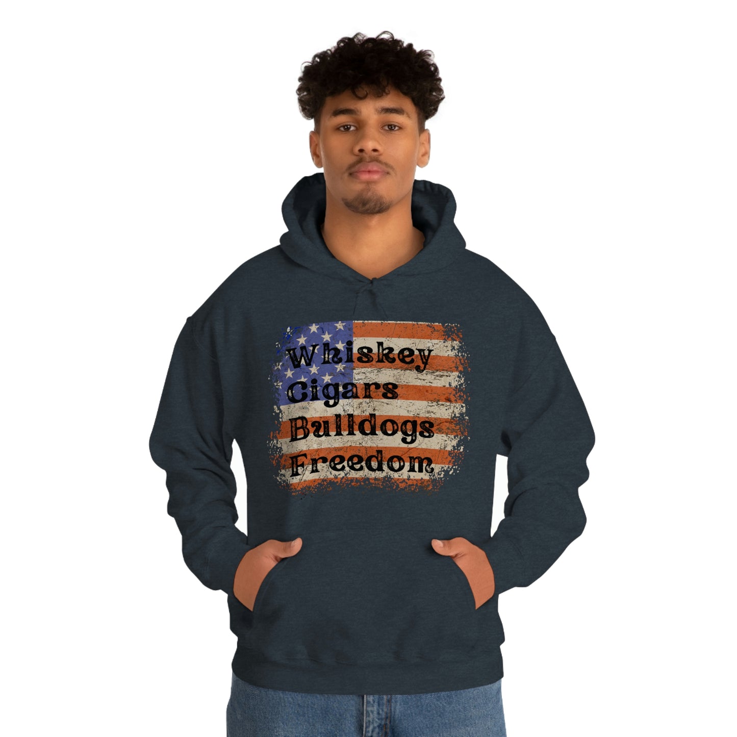 Rustic Flag hoodie