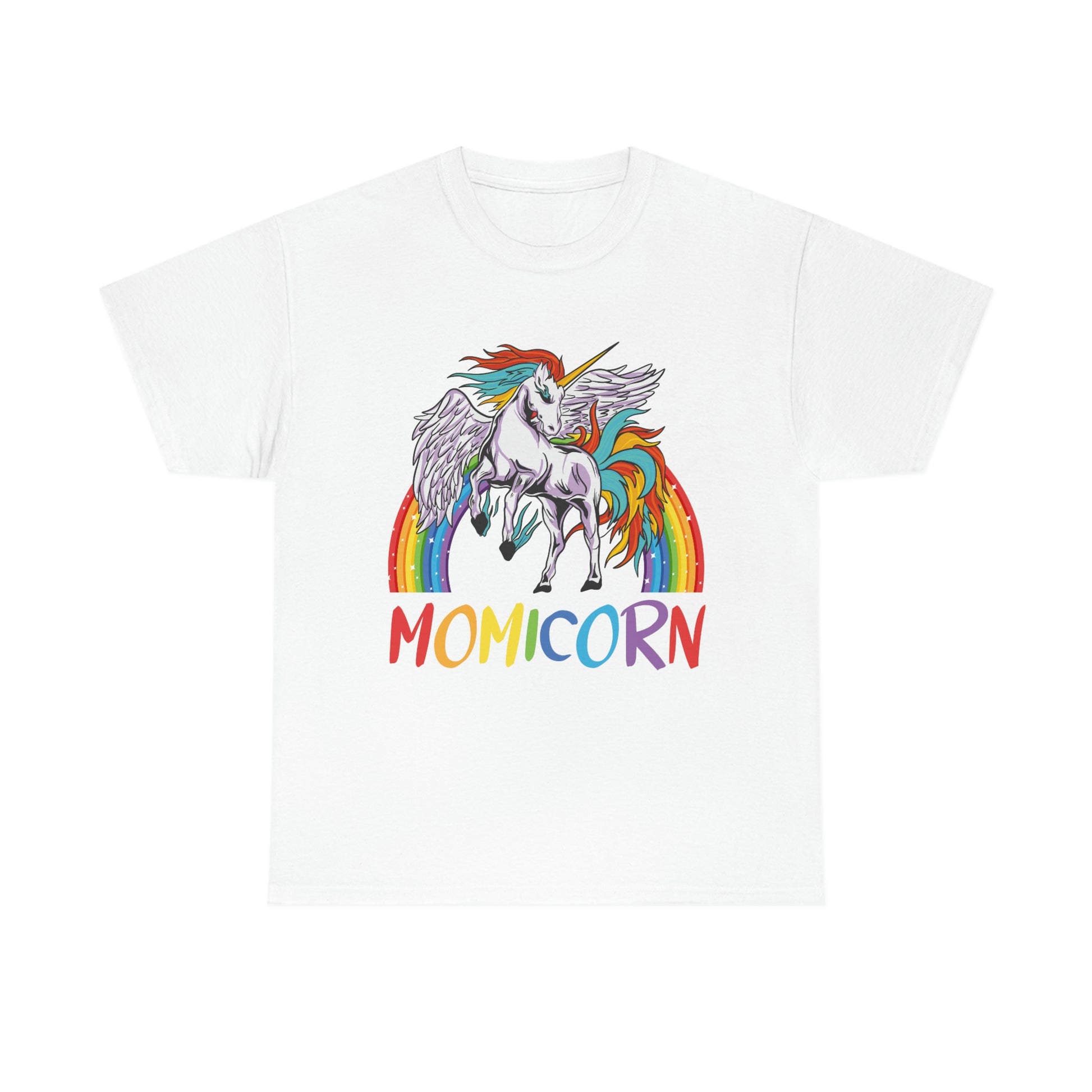 Rainbow unicorn mom gift shirt