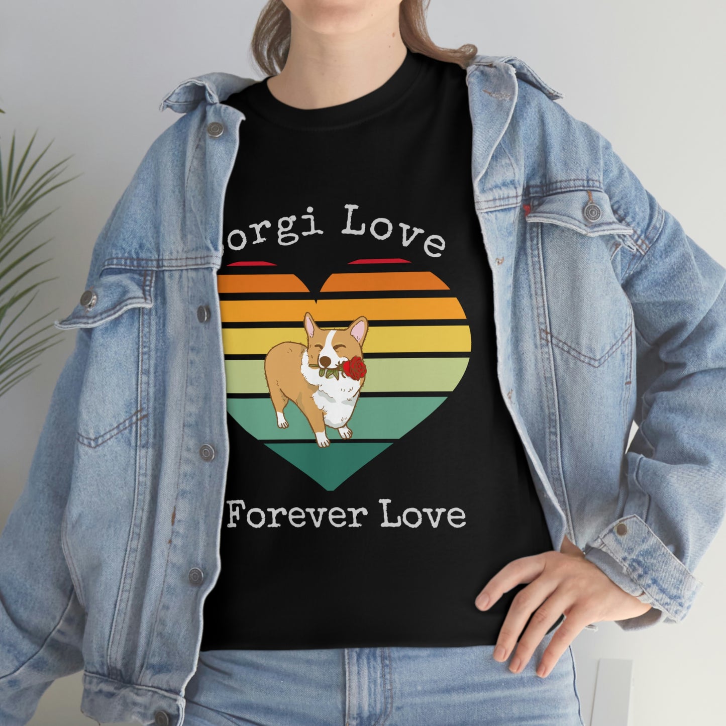 Corgi Love Forever Love T-Shirt