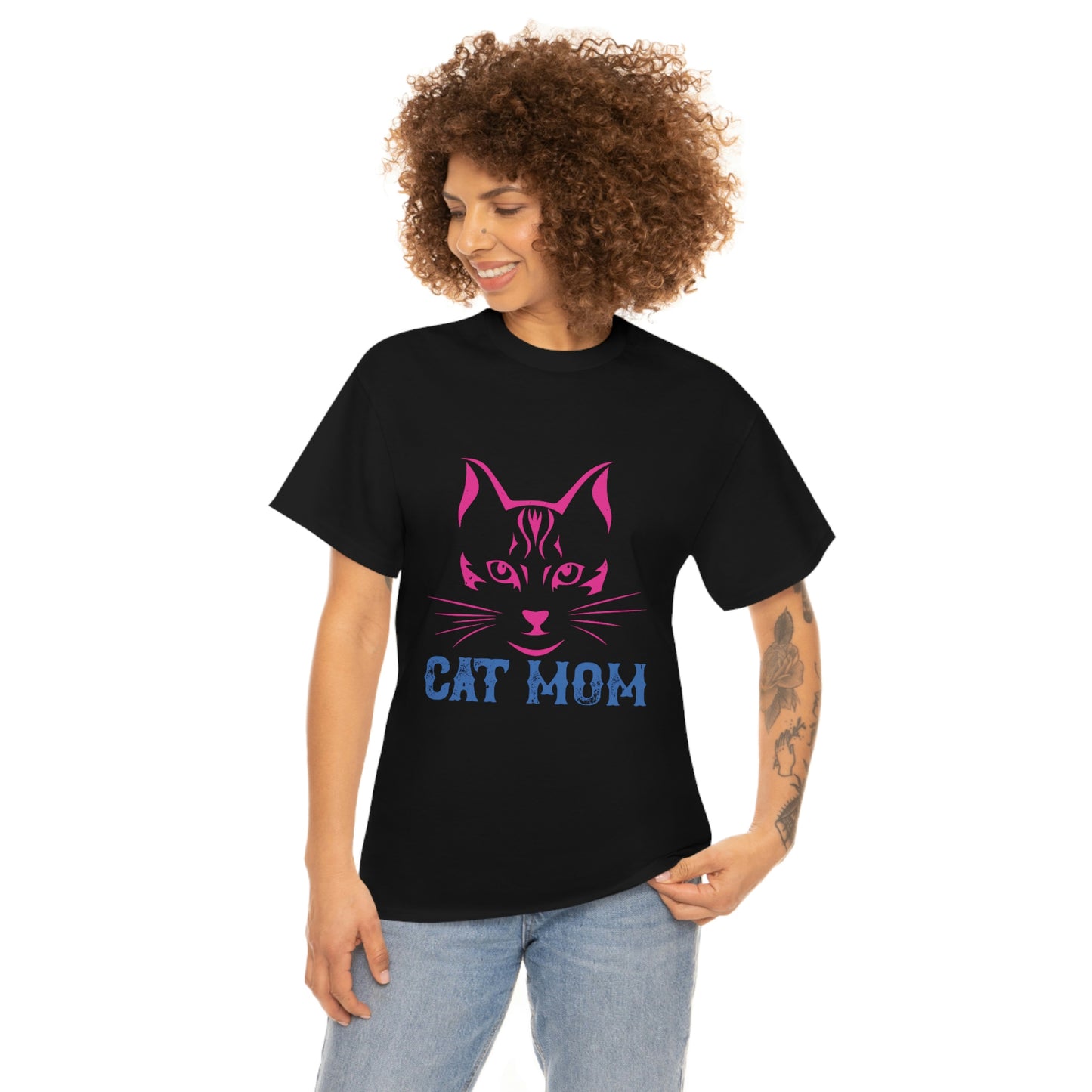 Purr-fect Cat Mom T-Shirt