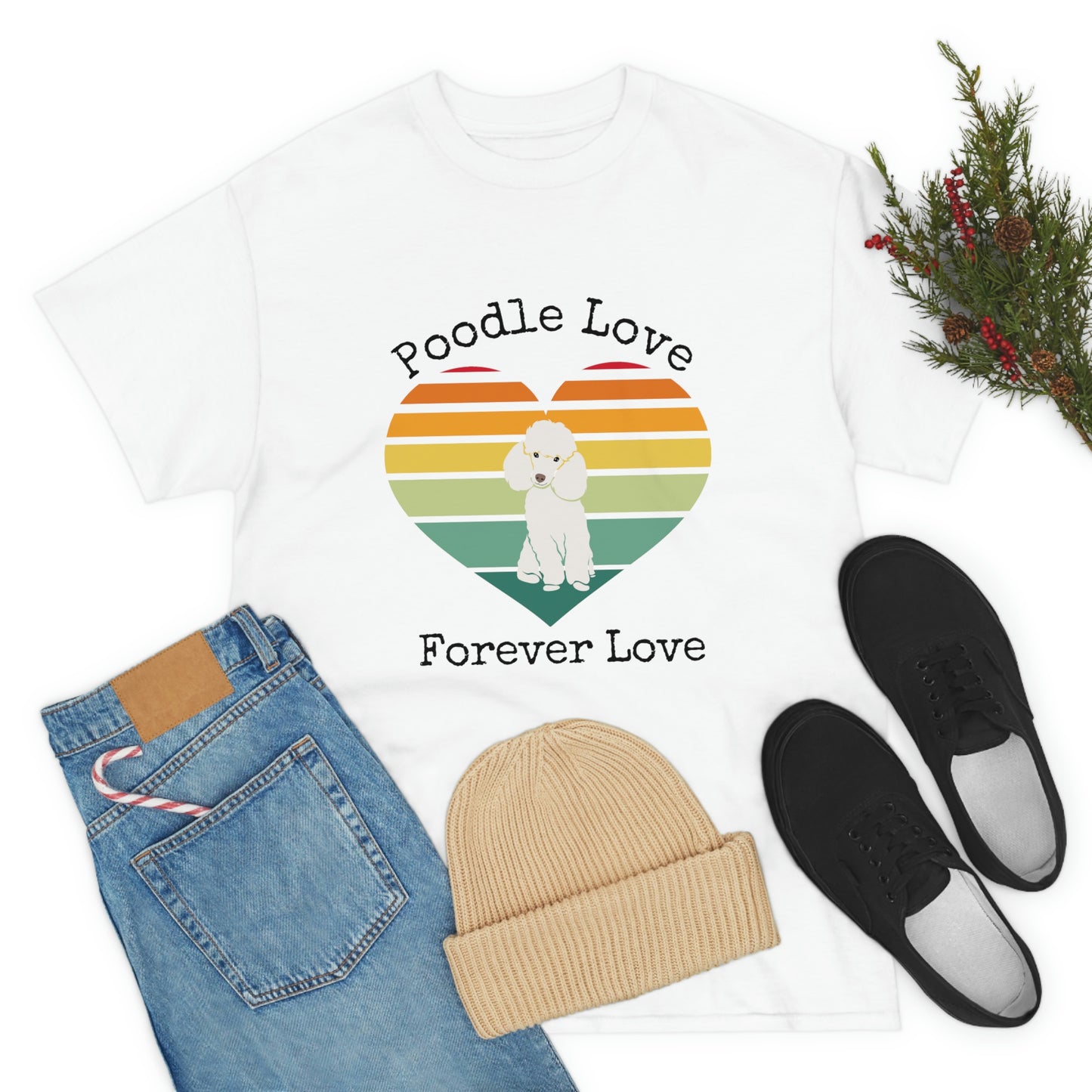 Poodle Love Forever Love T-Shirt