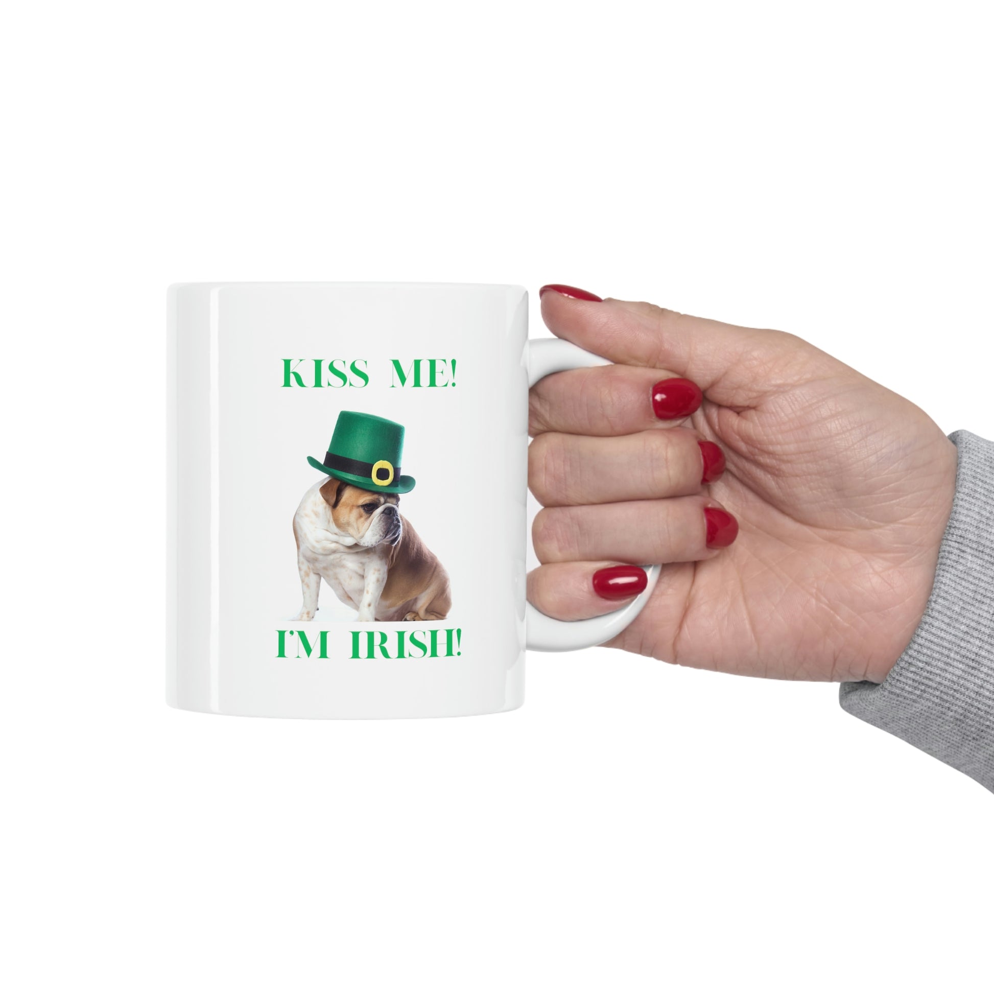 Kiss Me Irish Bulldog