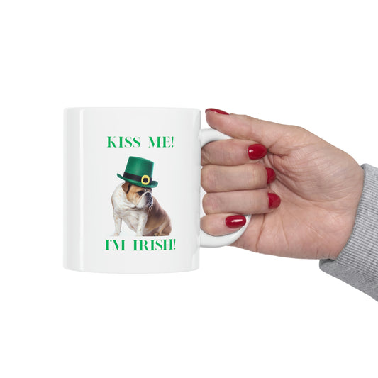 Kiss Me Irish Bulldog