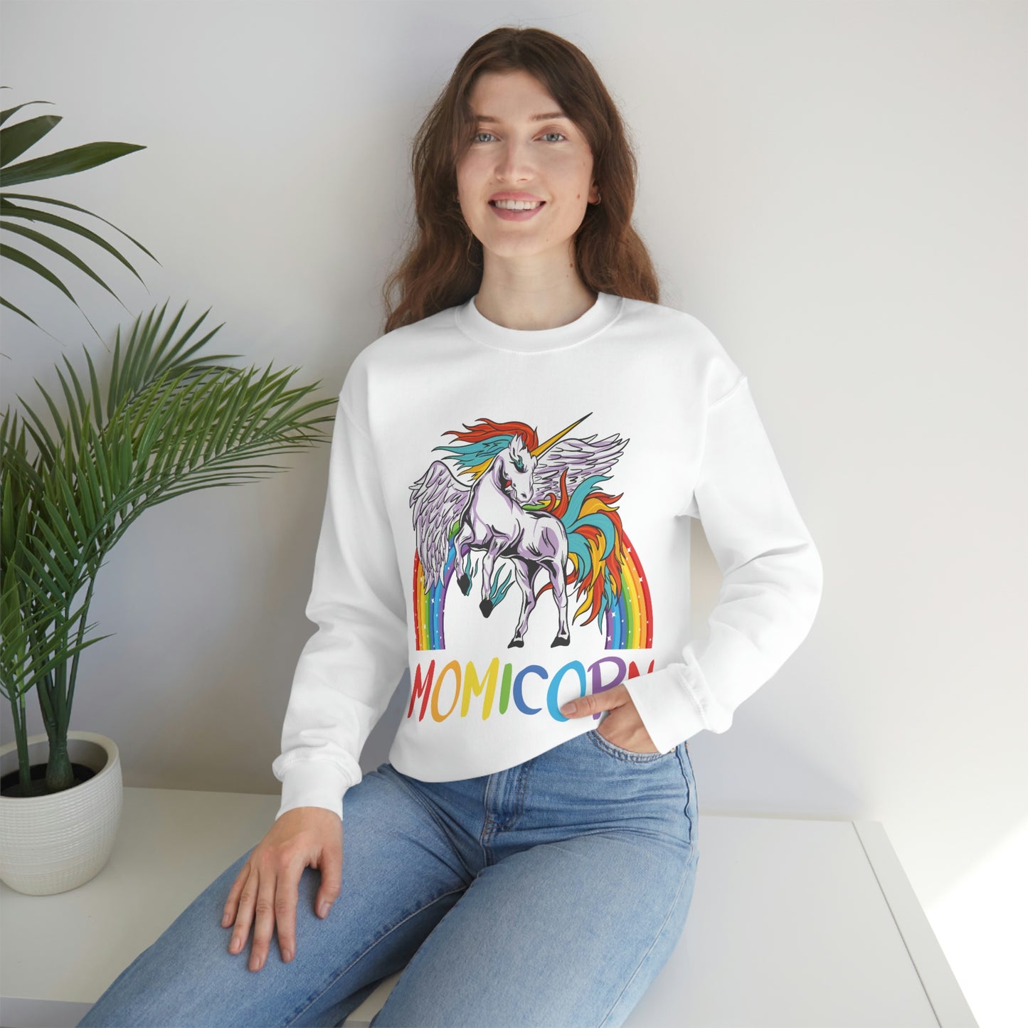 Momicorn Rainbow Unicorn Sweatshirt