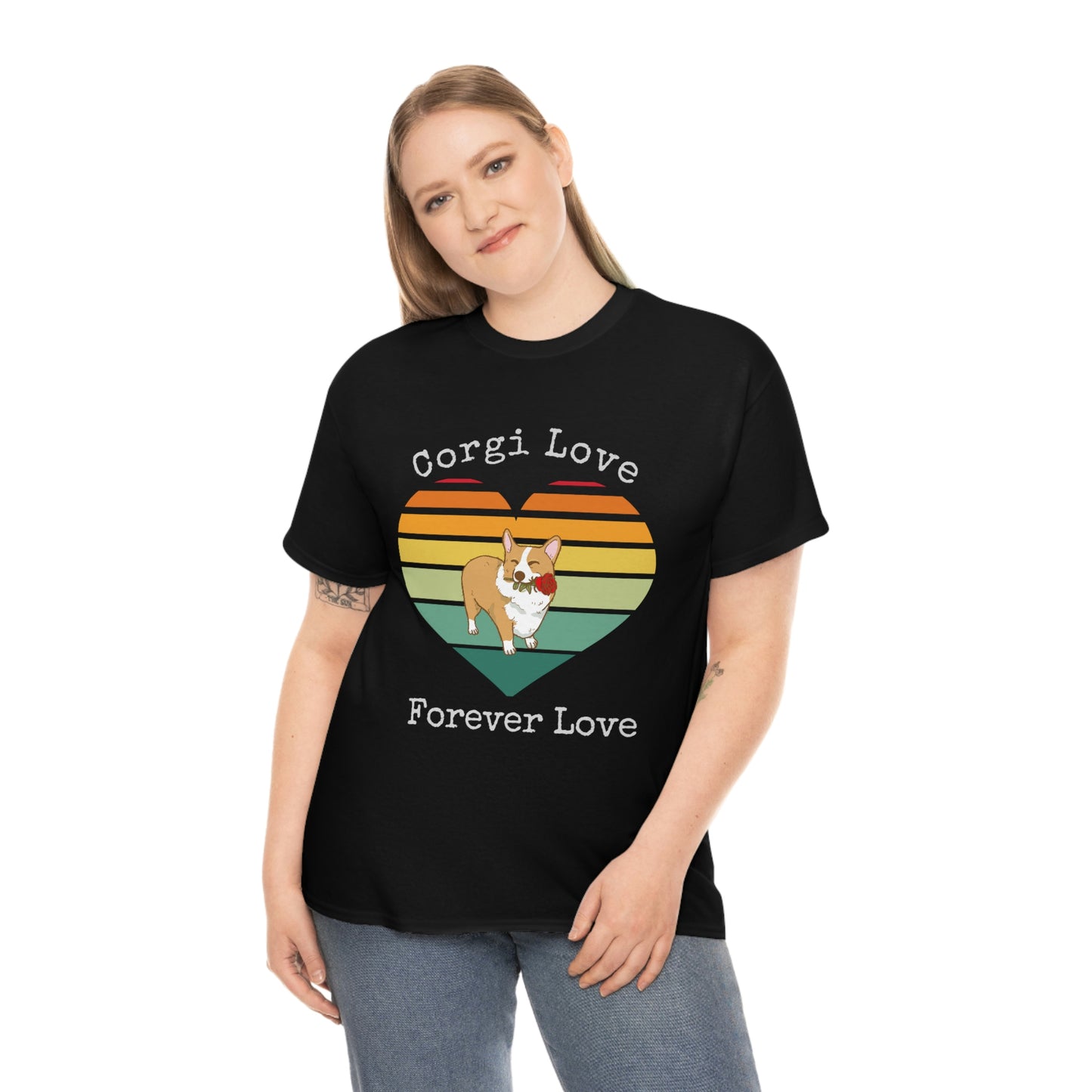 Corgi Love Forever Love T-Shirt