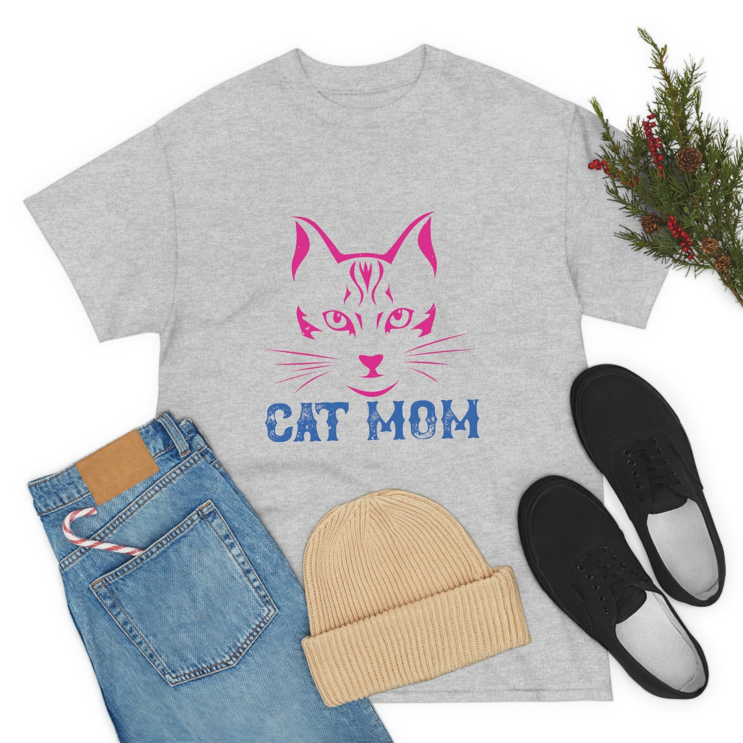 Purr-fect Cat Mom T-Shirt