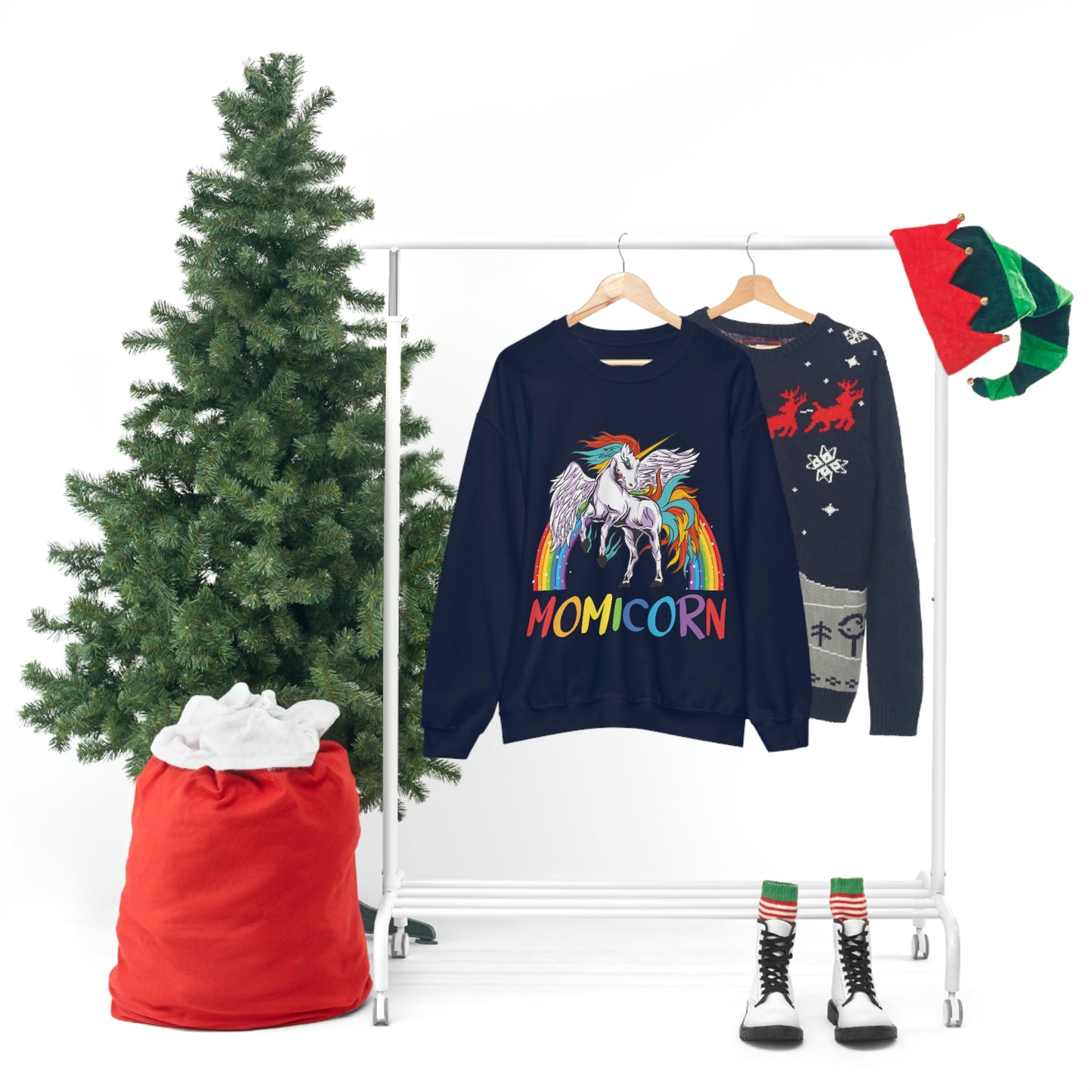 Momicorn Rainbow Unicorn Sweatshirt