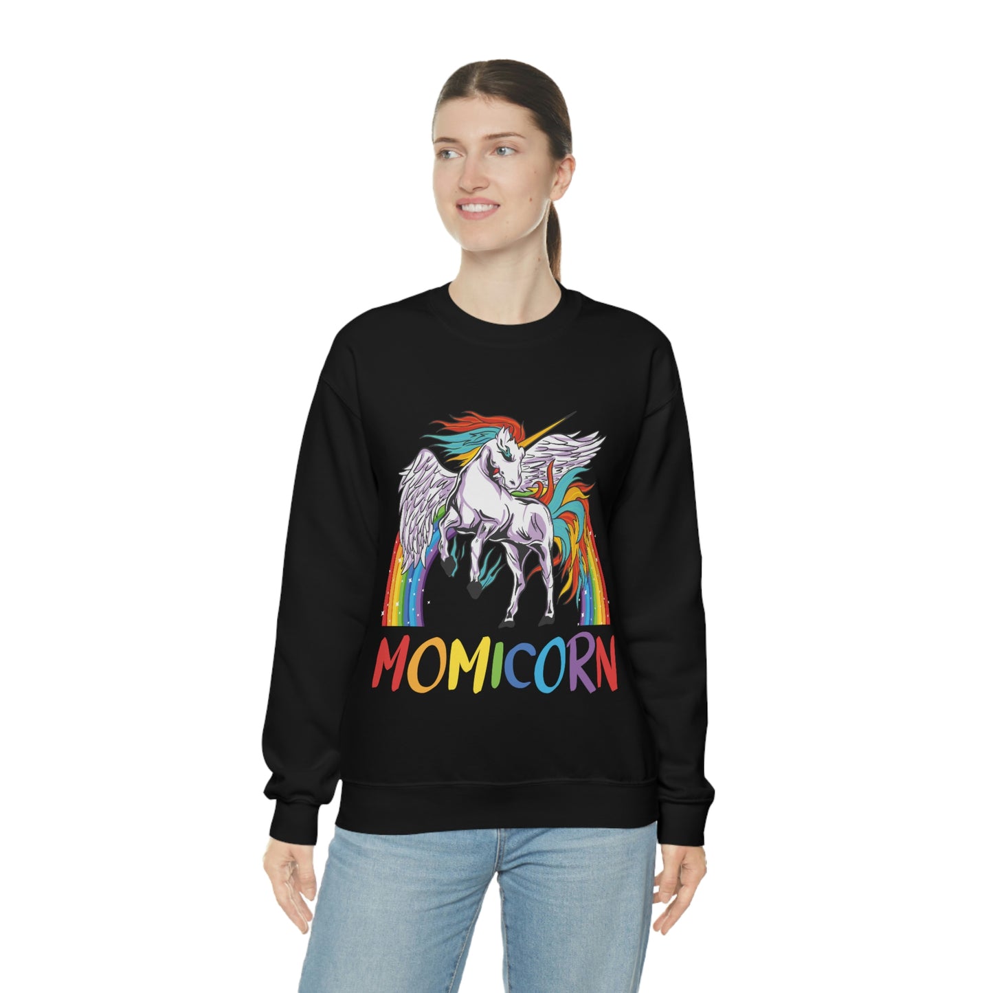 Momicorn Rainbow Unicorn Sweatshirt