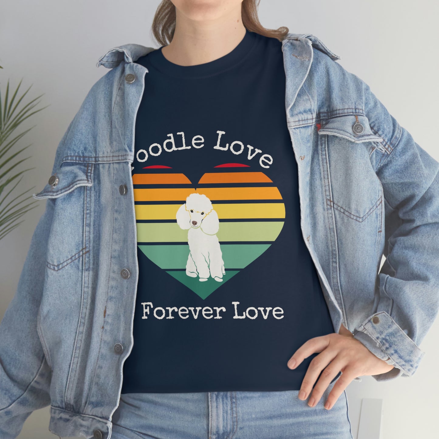 Poodle Love Forever Love T-Shirt