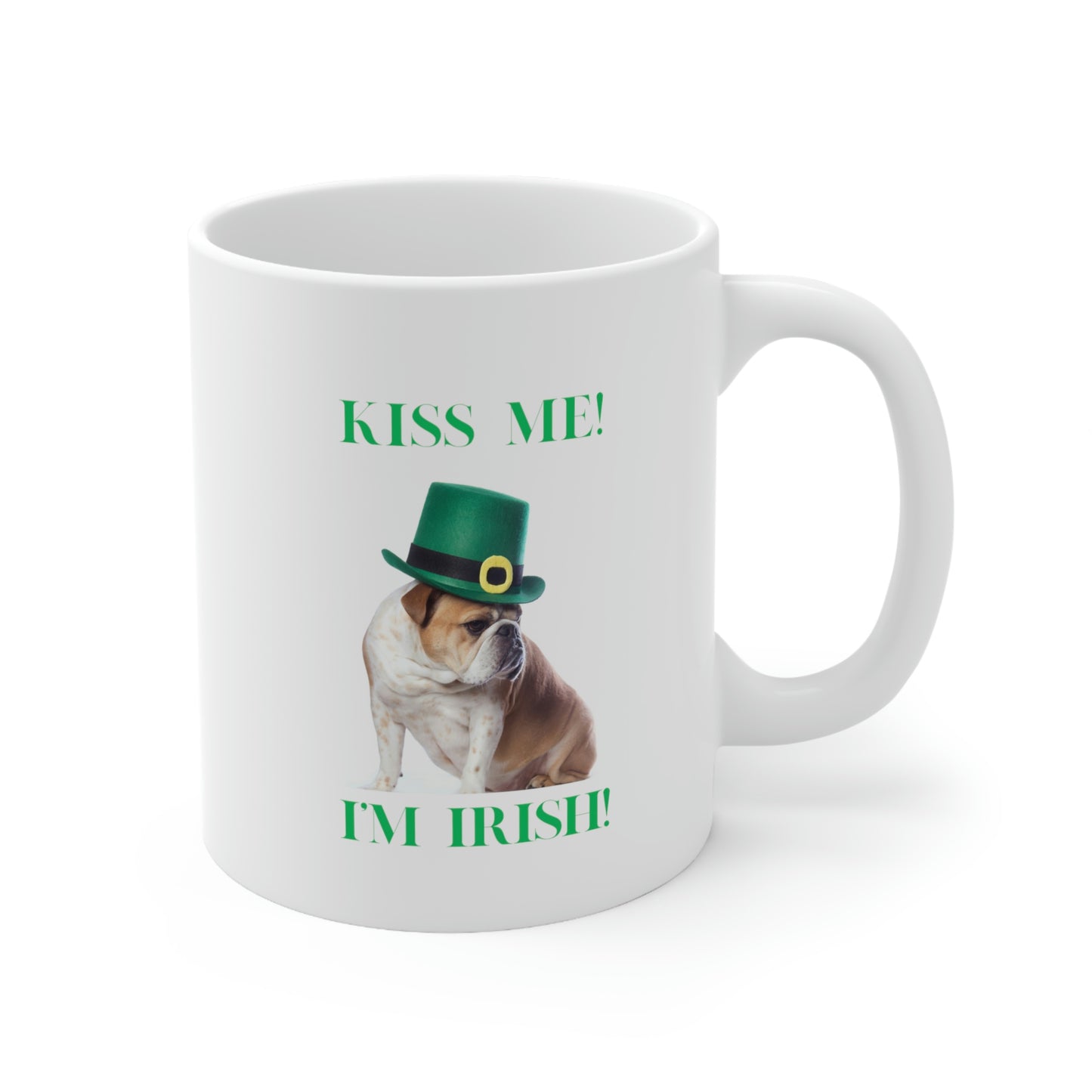 St Patricks Day Irish Bulldog