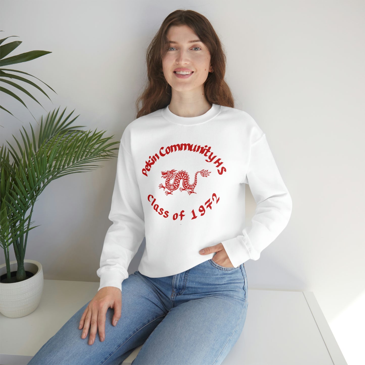 Pekin Community High School Class of 72 Crewneck Sweatshirt