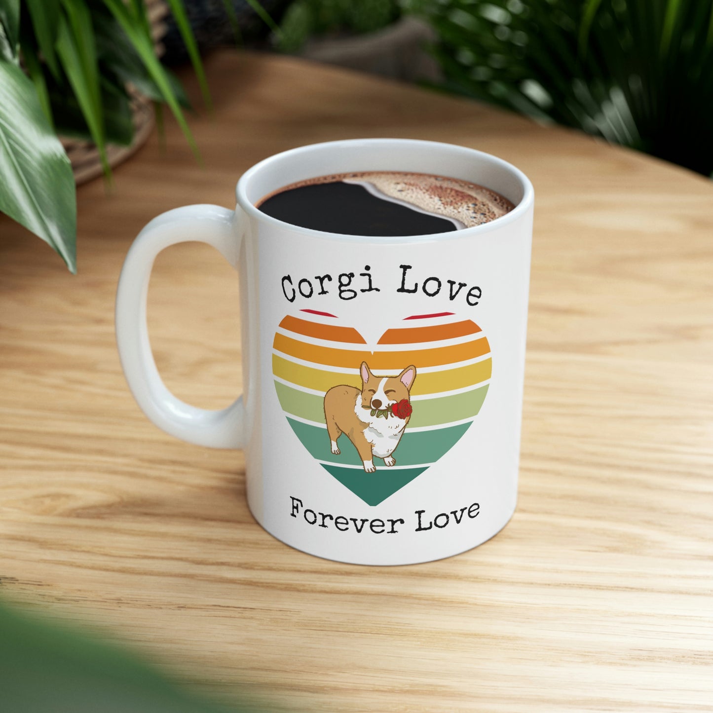 Corgi Love Forever Love Mug