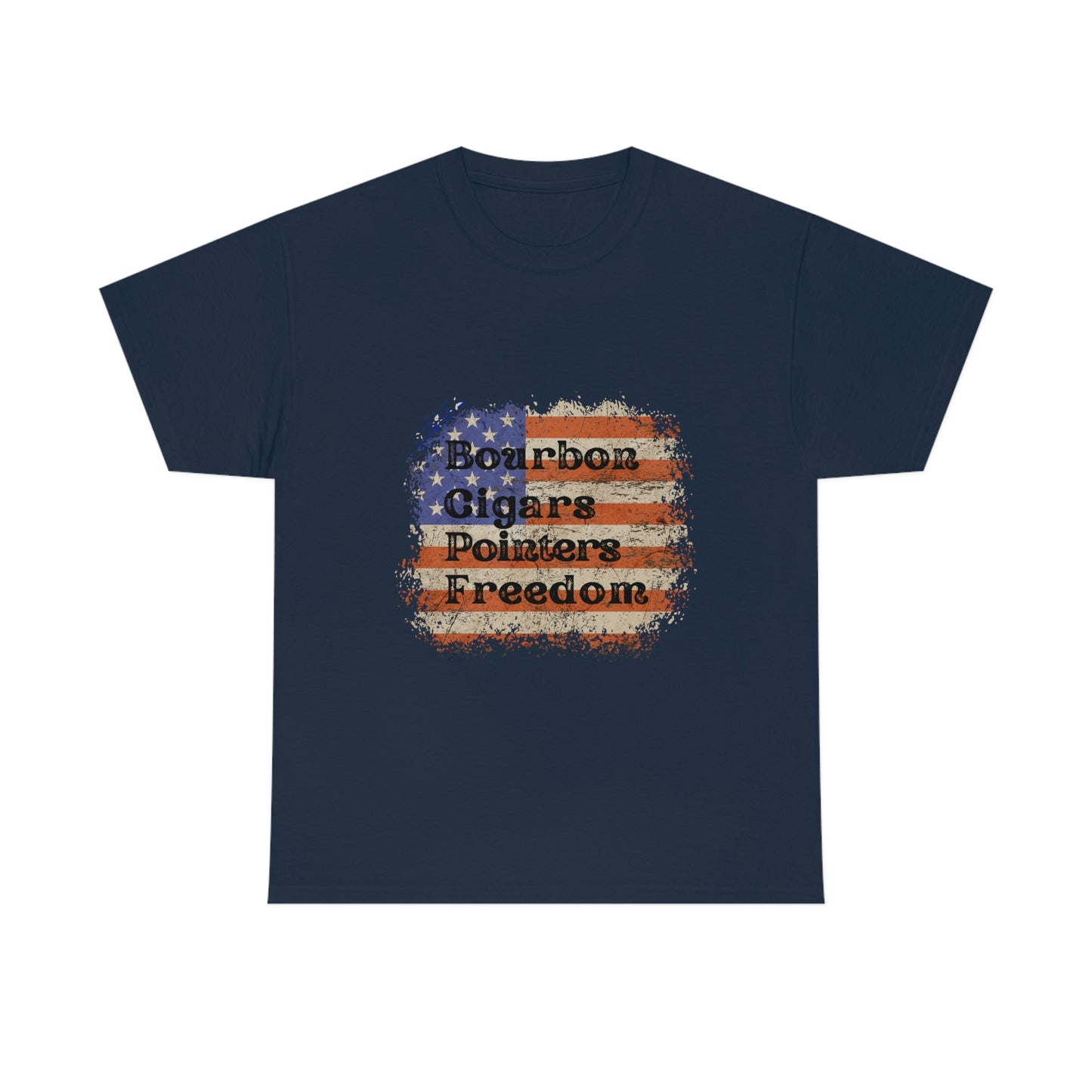 Bourbon Cigars USA Flag Patriotic