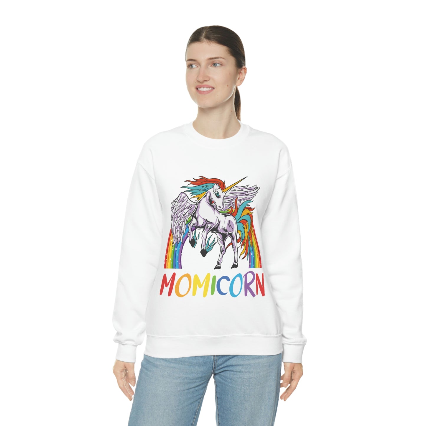 Momicorn Rainbow Unicorn Sweatshirt