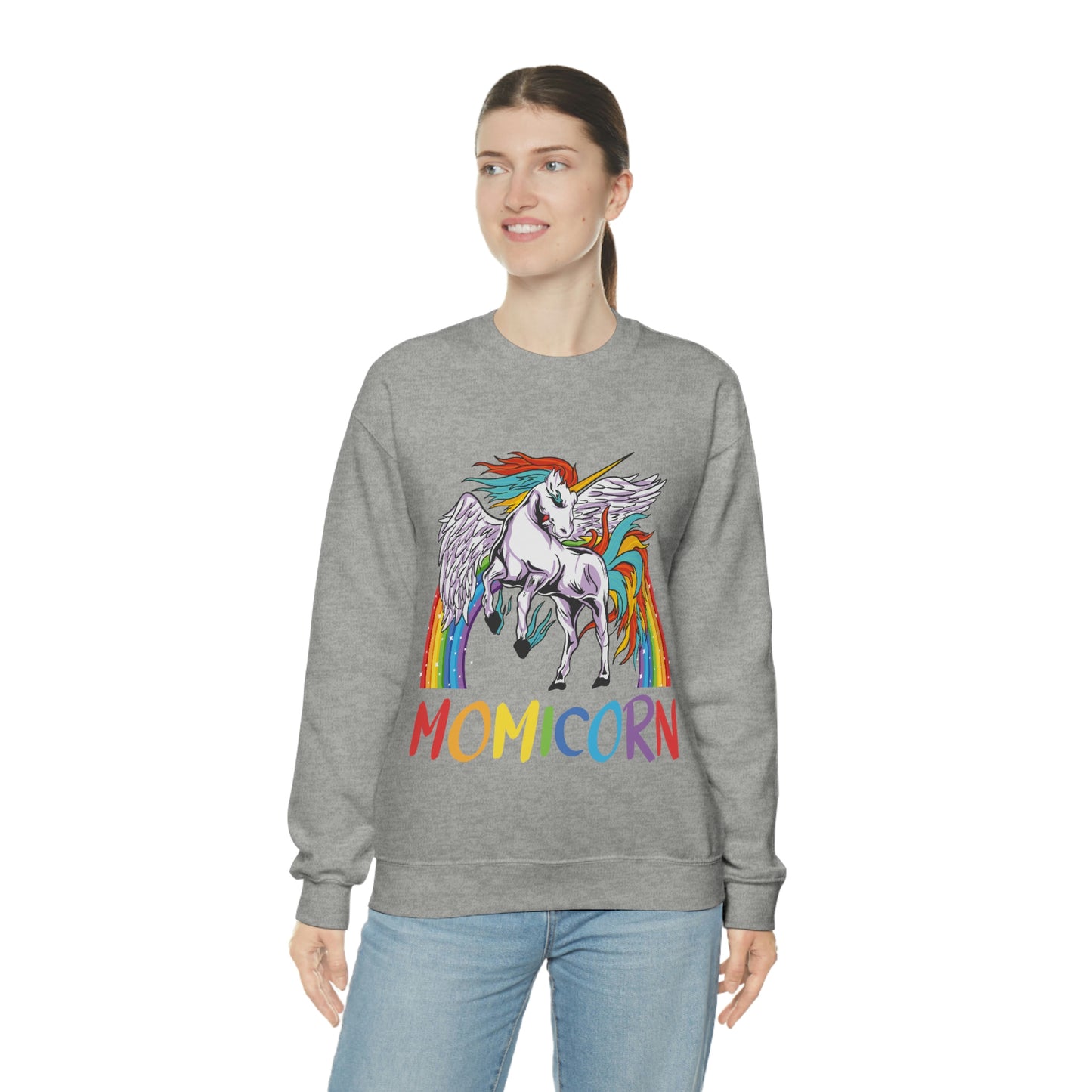 Momicorn Rainbow Unicorn Sweatshirt