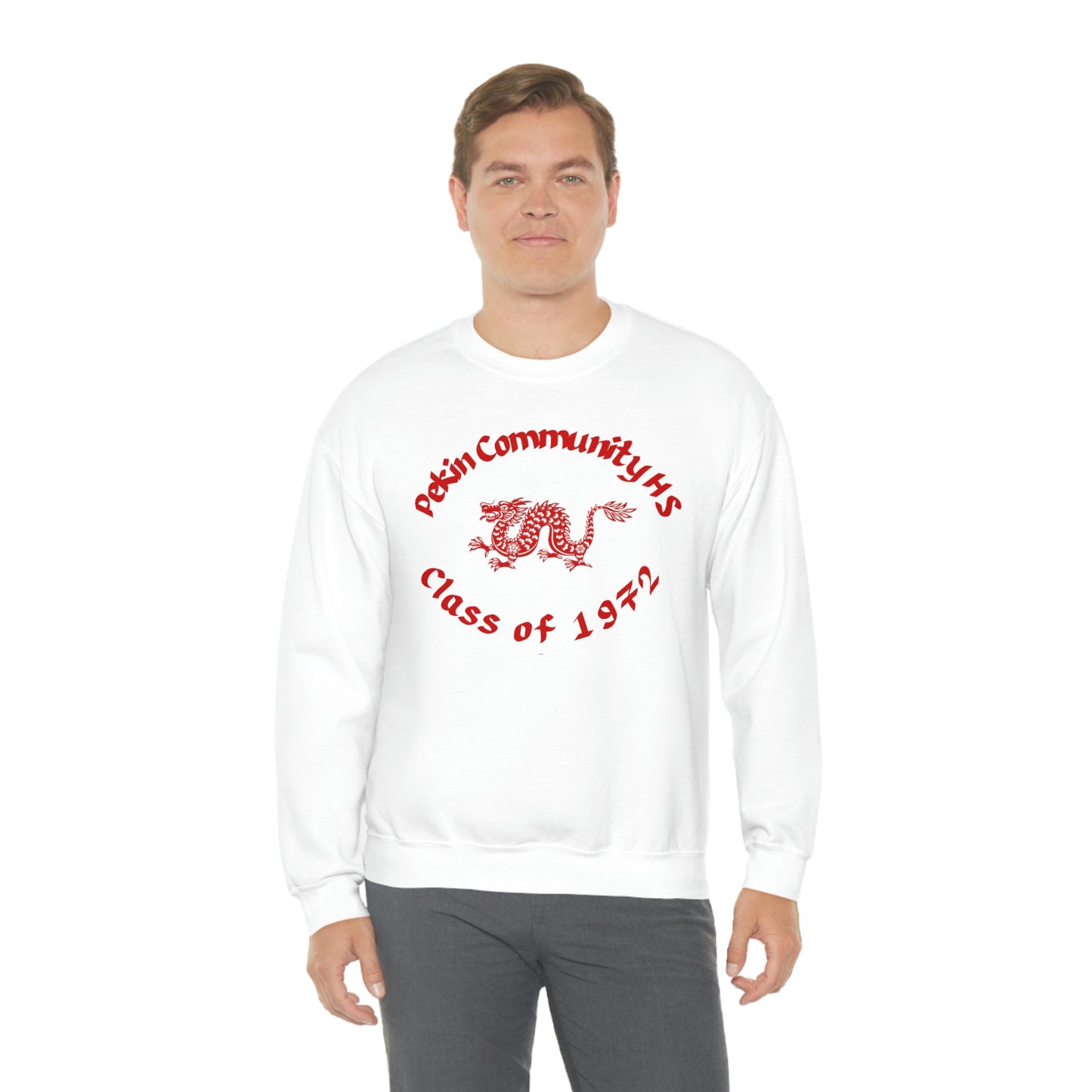 Pekin Community High School Class of 72 Crewneck Sweatshirt