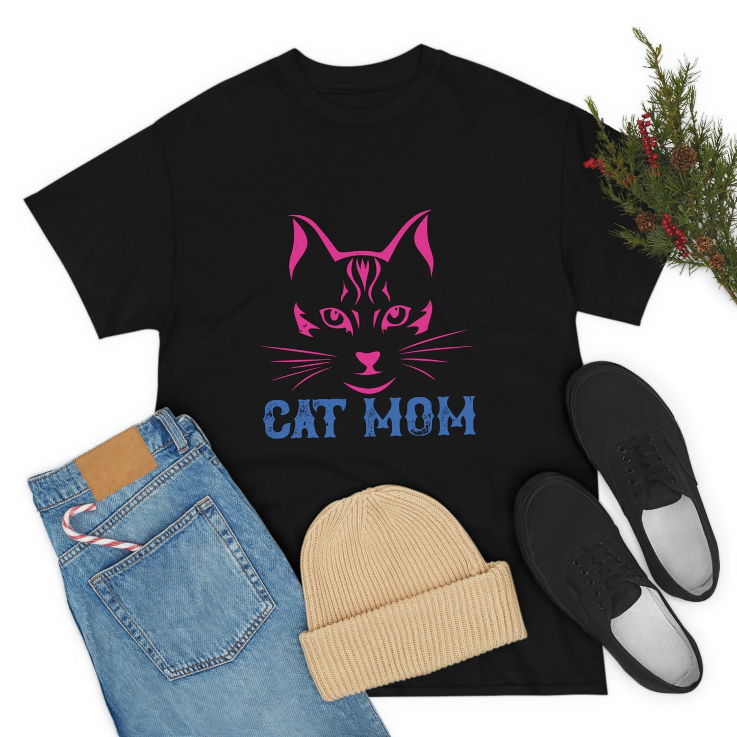 Purr-fect Cat Mom T-Shirt