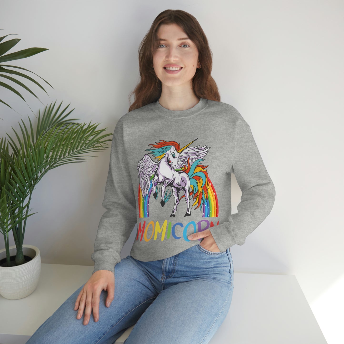 Momicorn Rainbow Unicorn Sweatshirt