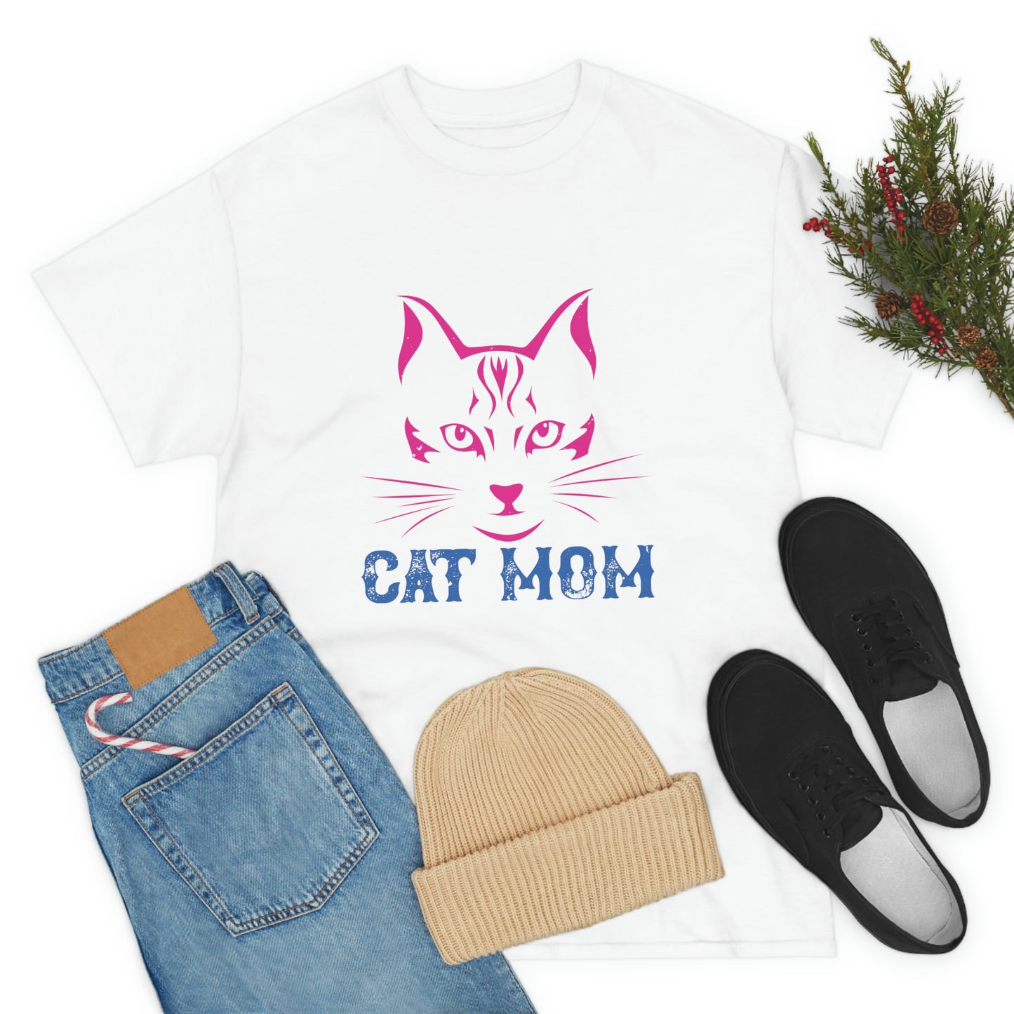 Purr-fect Cat Mom T-Shirt